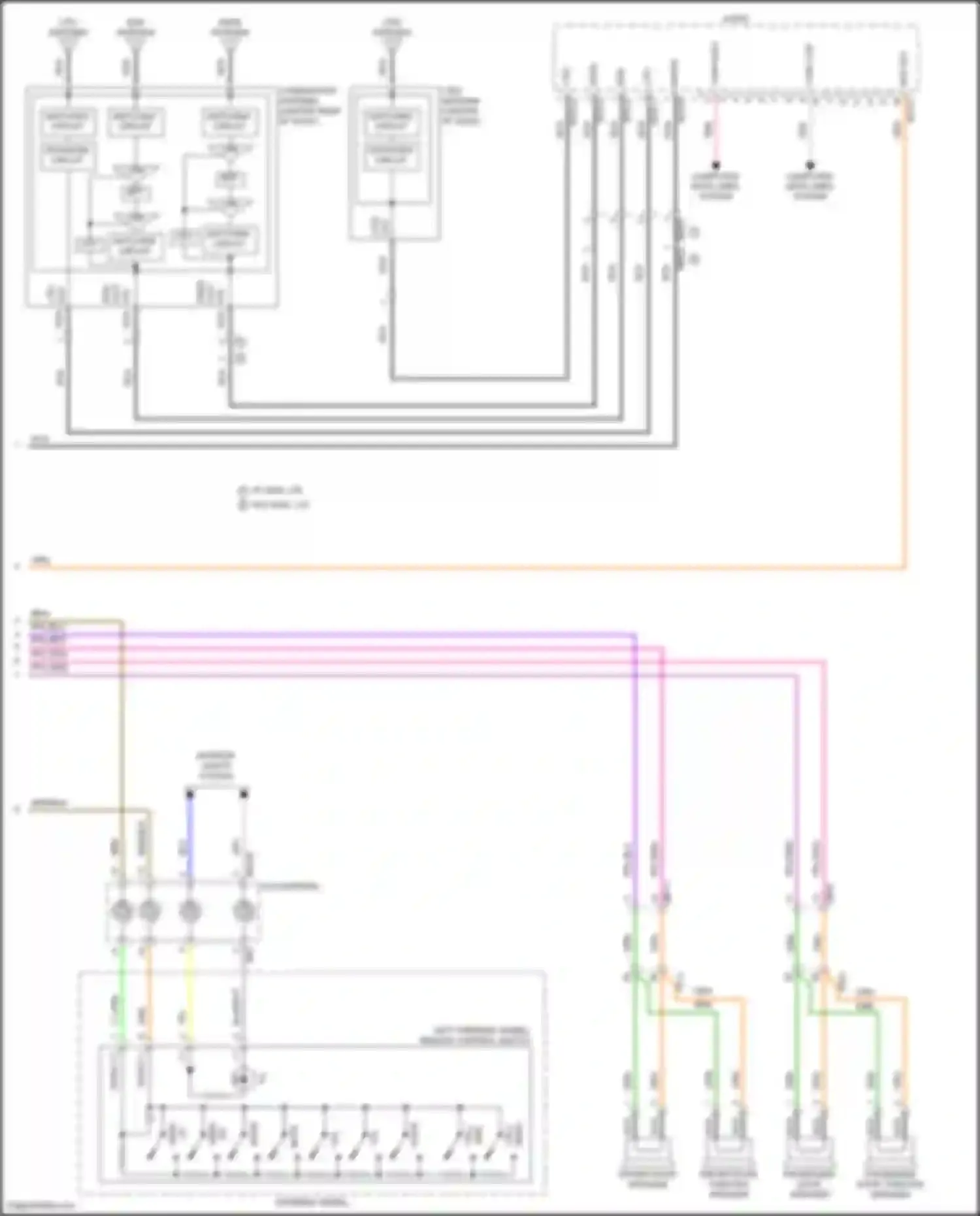 Elantra Hyundai VII facelift (2023-2024): Radio circuit, w/o navigation & amplifier (3 of 3)