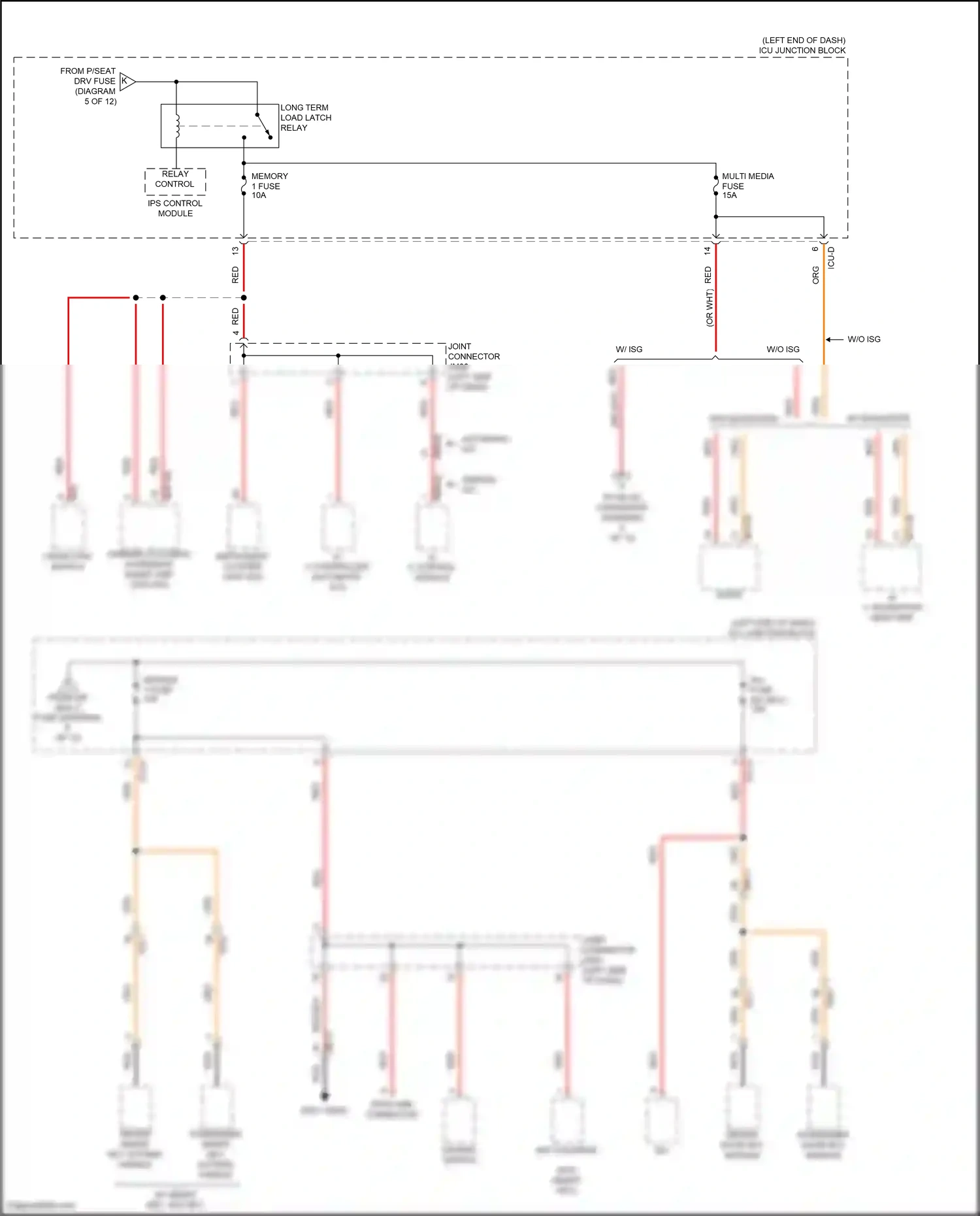 Wiring diagram a/c control module for Hyundai Elantra VII facelift (2023-2024) (9 of 15)