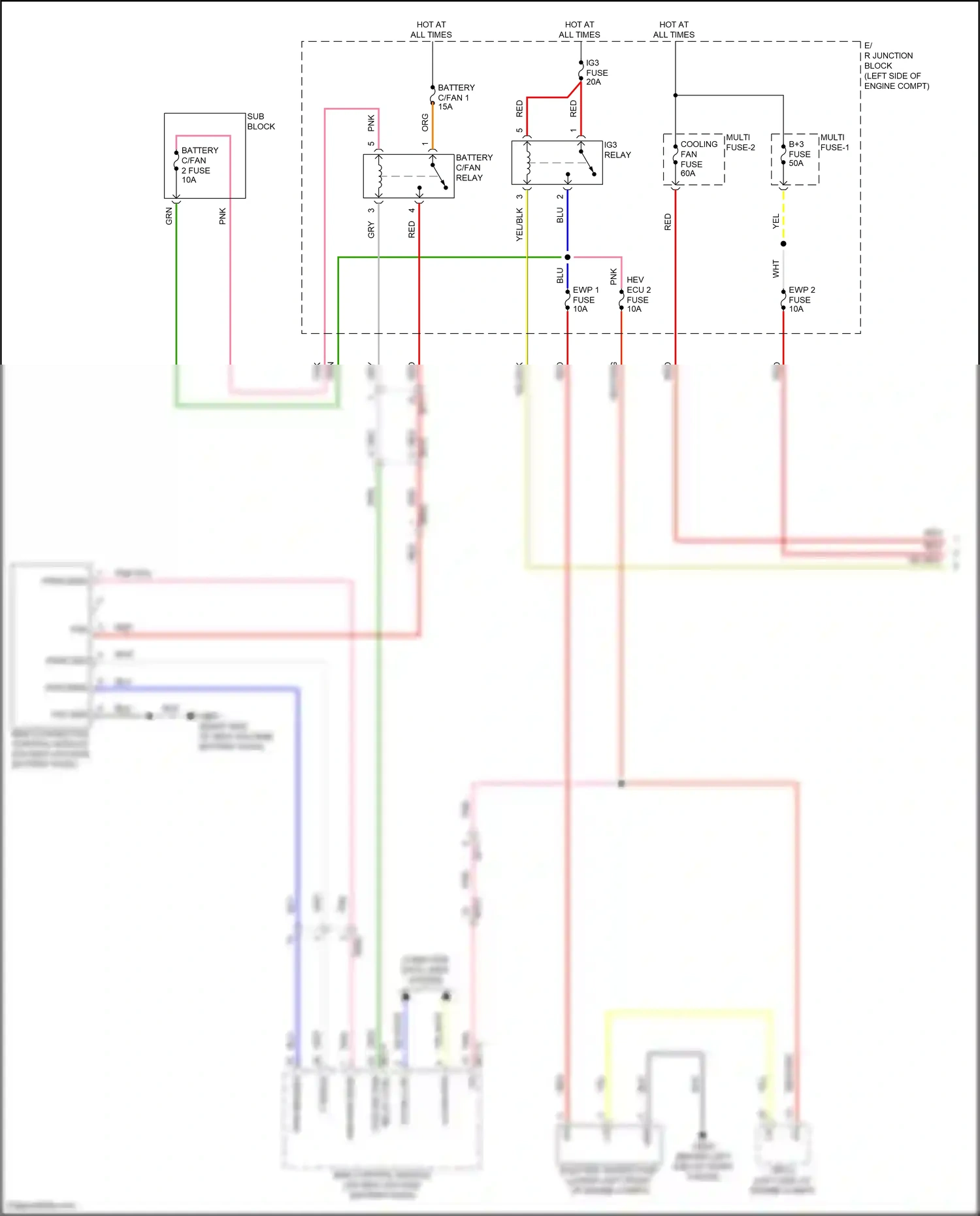 Wiring diagram bms control module for Hyundai Elantra VII facelift (2023-2024) (2 of 9)