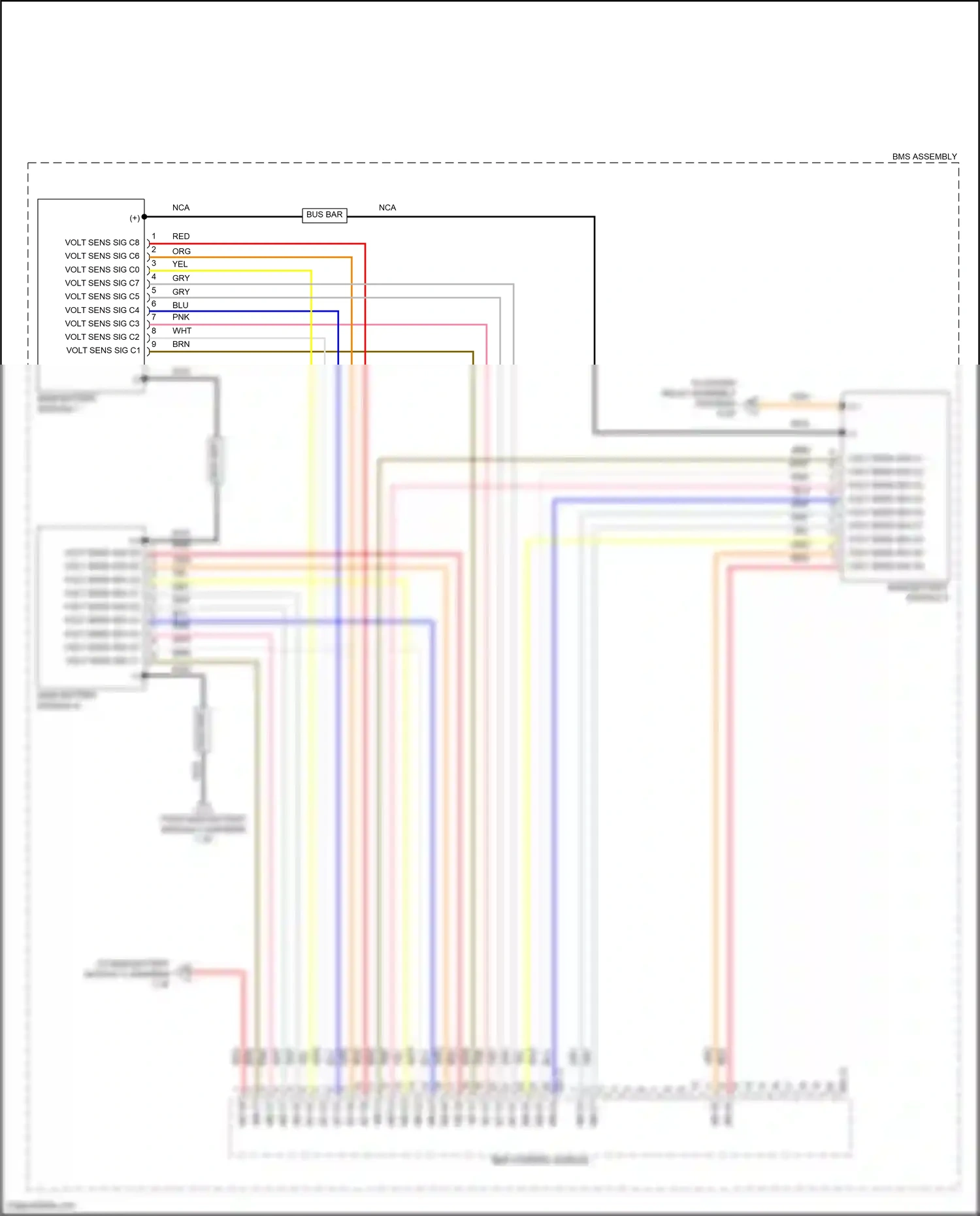 Wiring diagram bms control module for Hyundai Elantra VII facelift (2023-2024) (9 of 9)