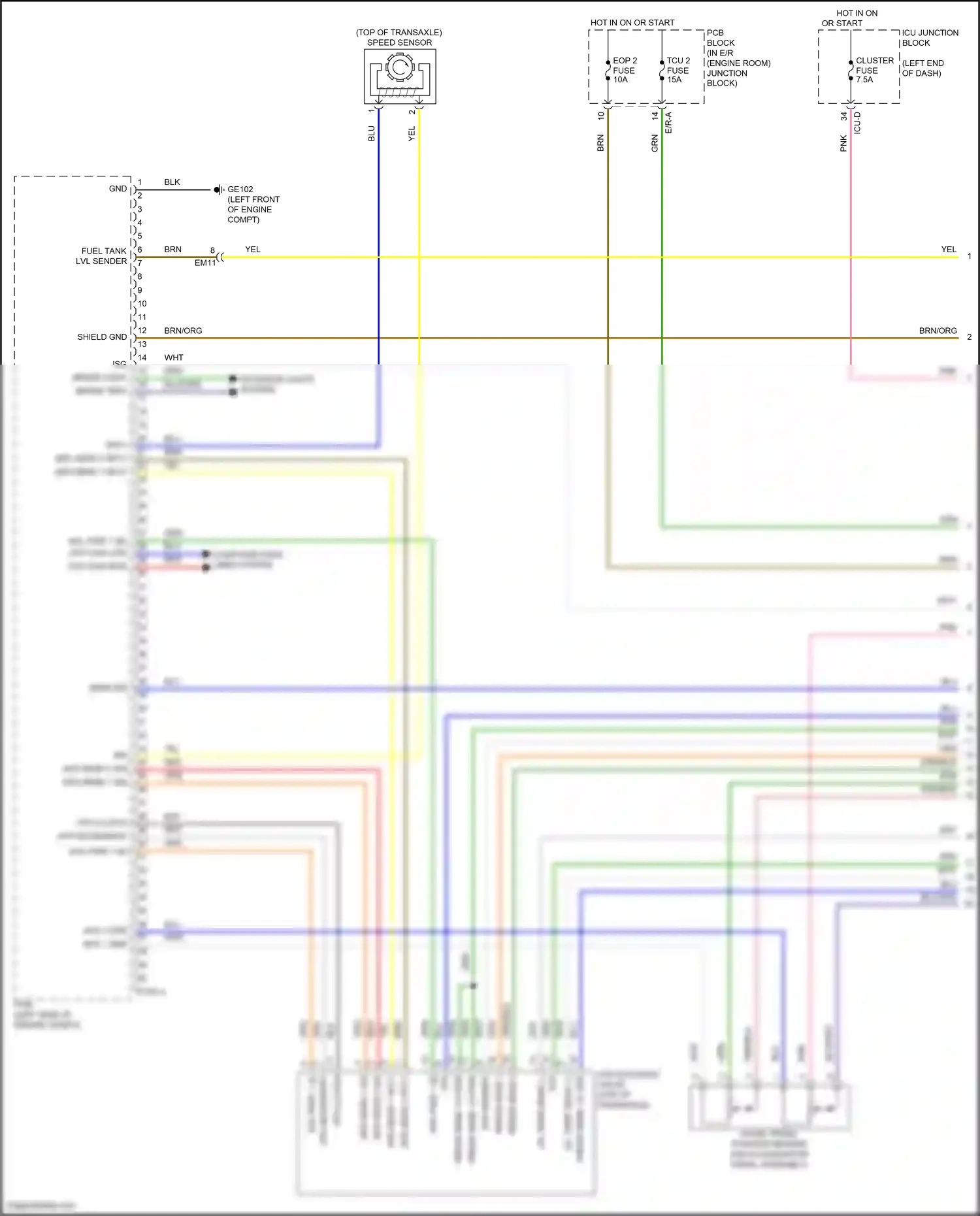 Wiring diagram computer data lines system for Hyundai Elantra VII facelift (2023-2024) (136 of 143)