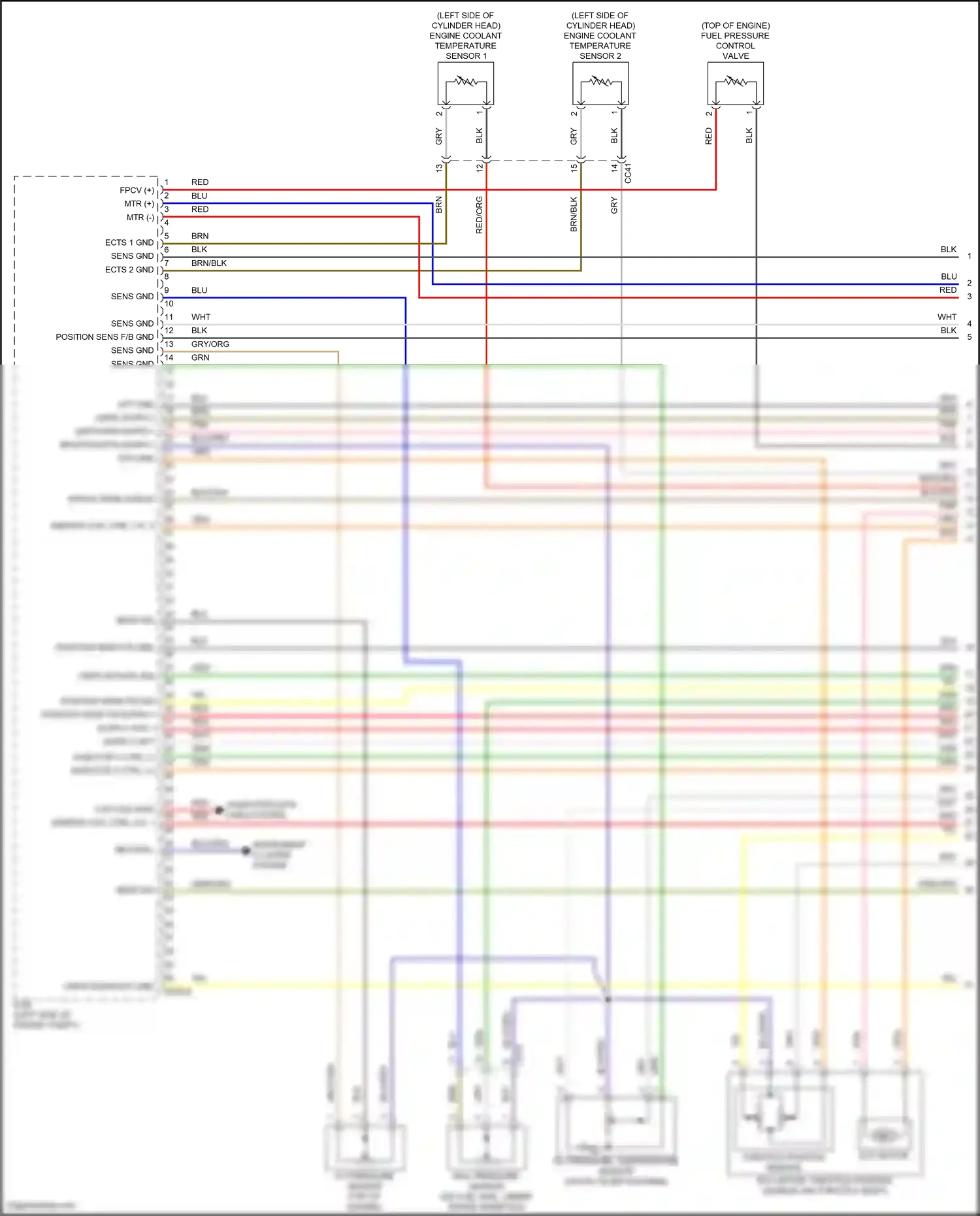 Wiring diagram computer data lines system for Hyundai Elantra VII facelift (2023-2024) (127 of 143)