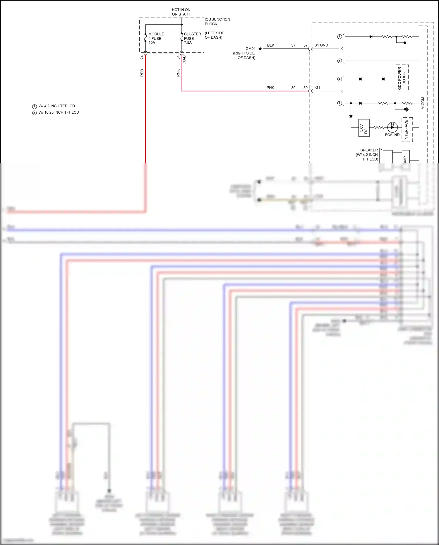 Wiring diagram computer data lines system for Hyundai Elantra VII facelift (2023-2024) (28 of 143)