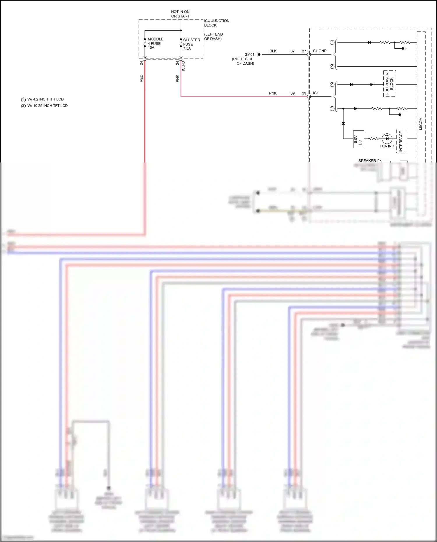 Wiring diagram computer data lines system for Hyundai Elantra VII facelift (2023-2024) (30 of 143)