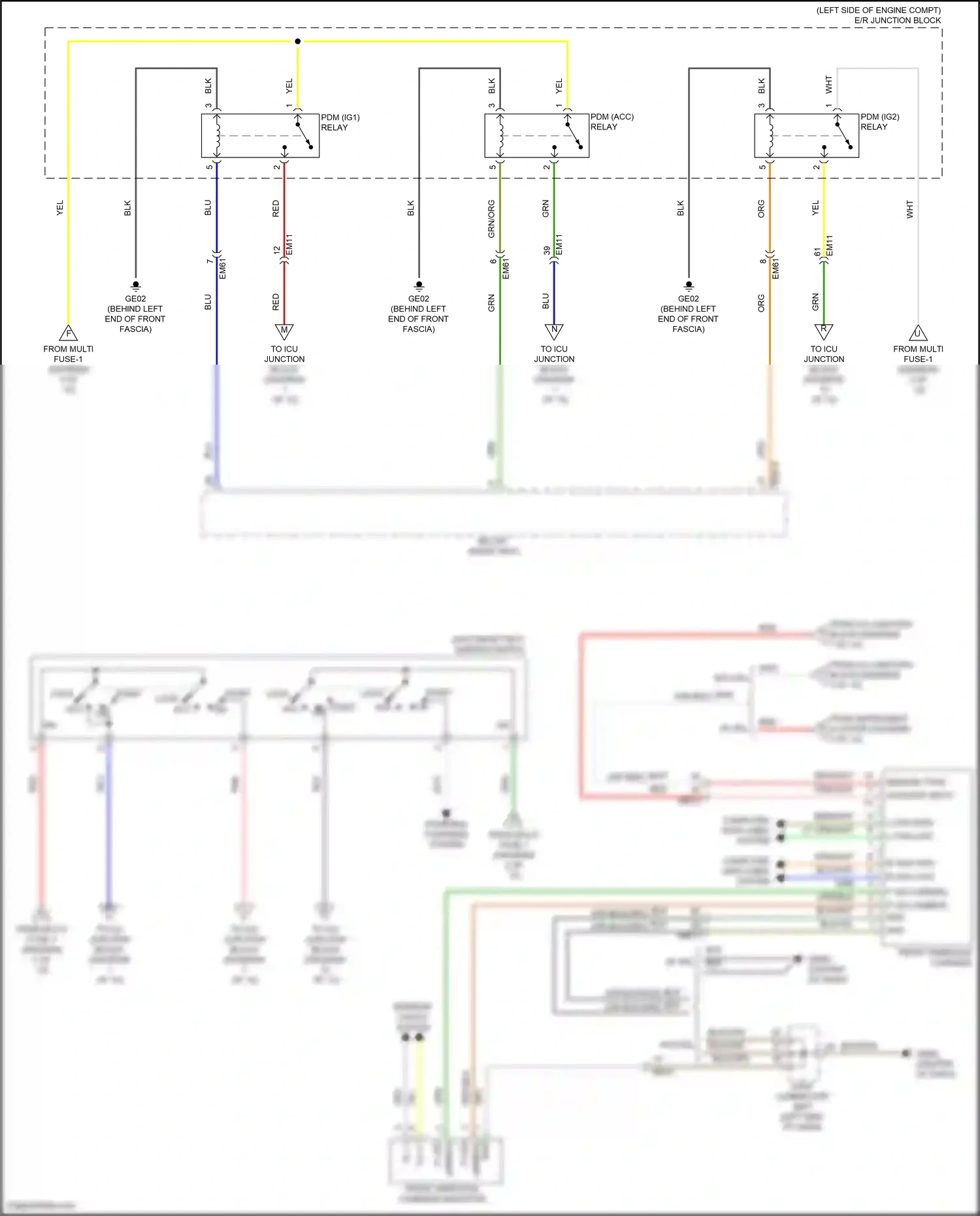 Wiring diagram computer data lines system for Hyundai Elantra VII facelift (2023-2024) (118 of 143)