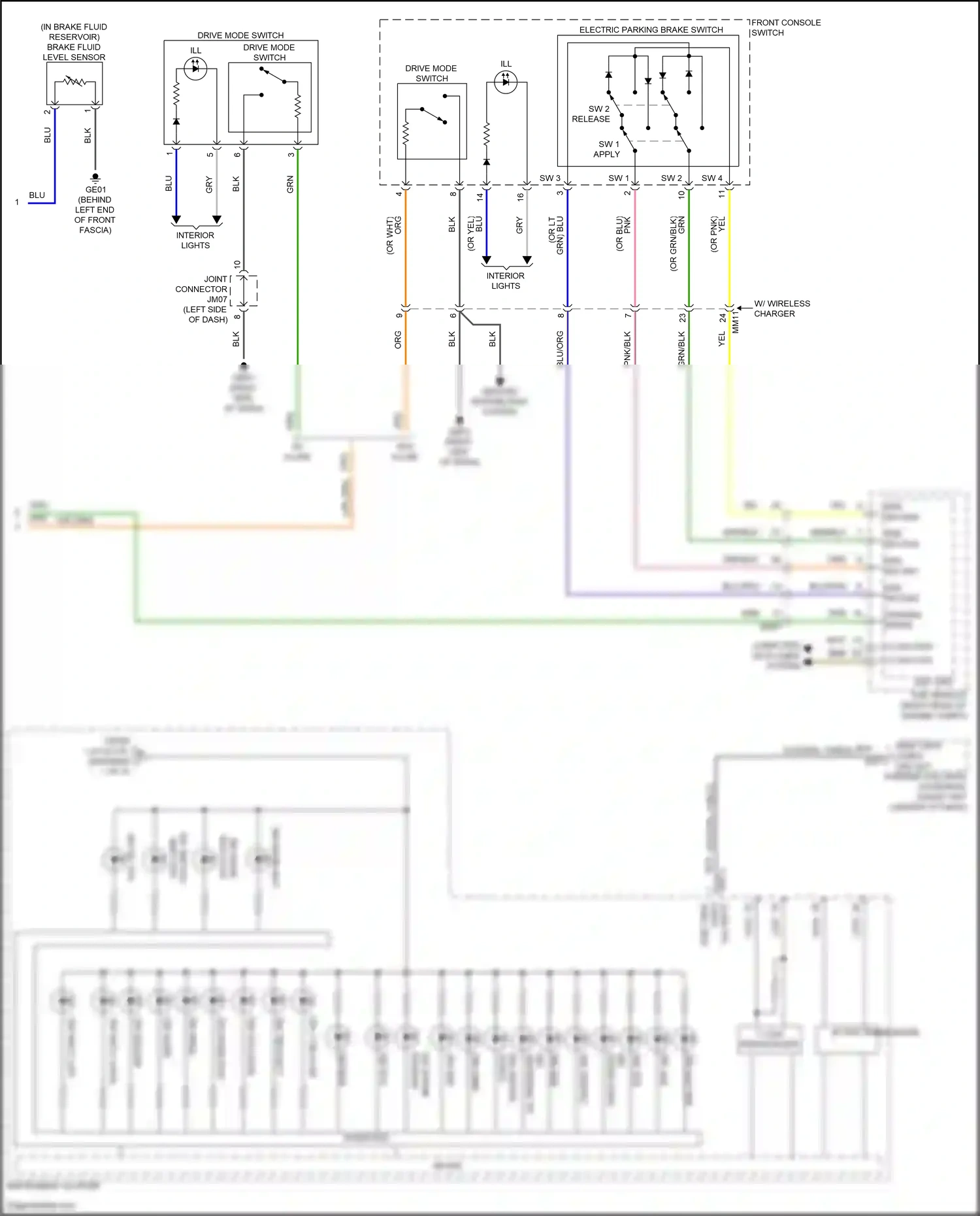 Wiring diagram computer data lines system for Hyundai Elantra VII facelift (2023-2024) (5 of 143)