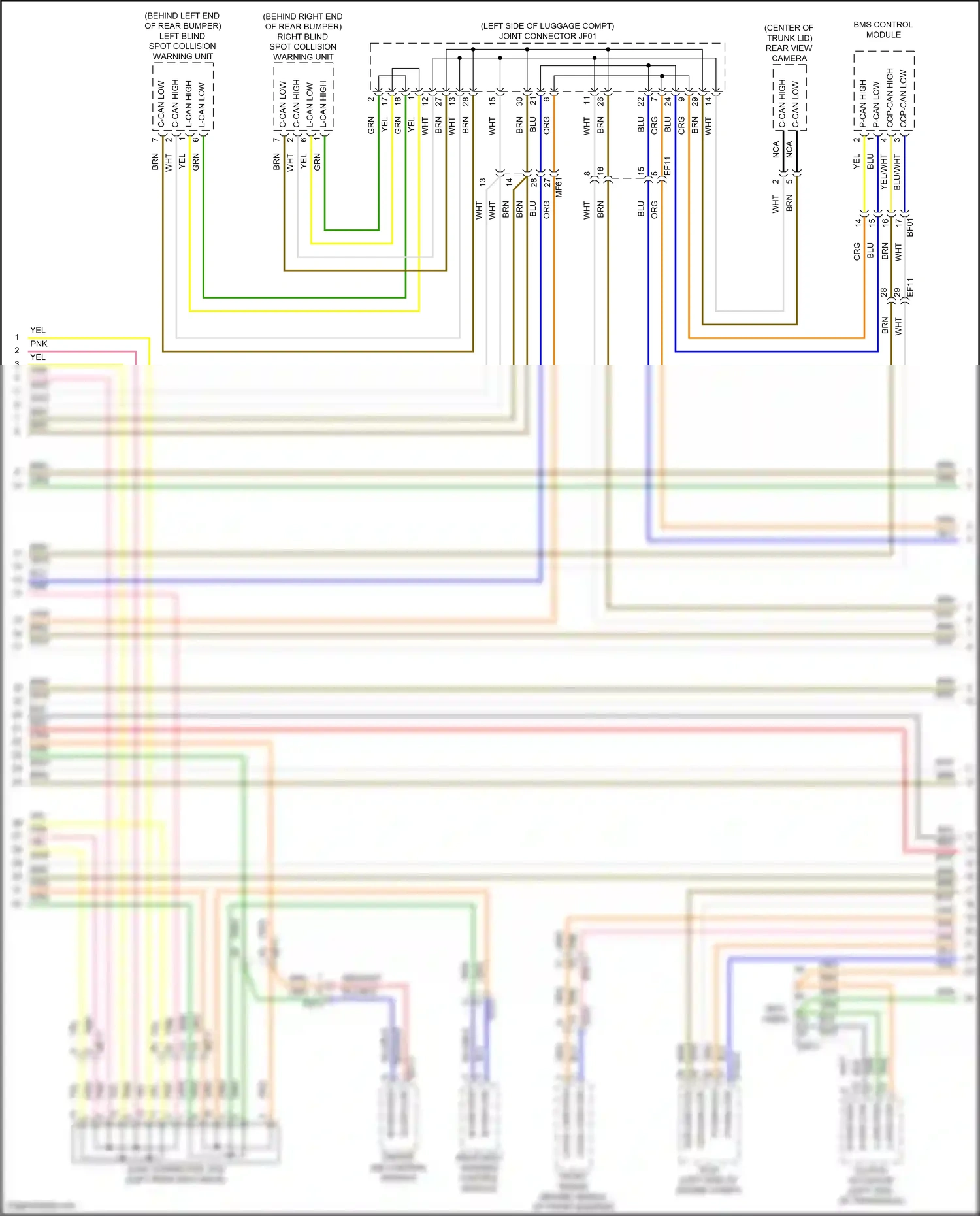Wiring diagram driver ims control module for Hyundai Elantra VII facelift (2023-2024) (1 of 6)
