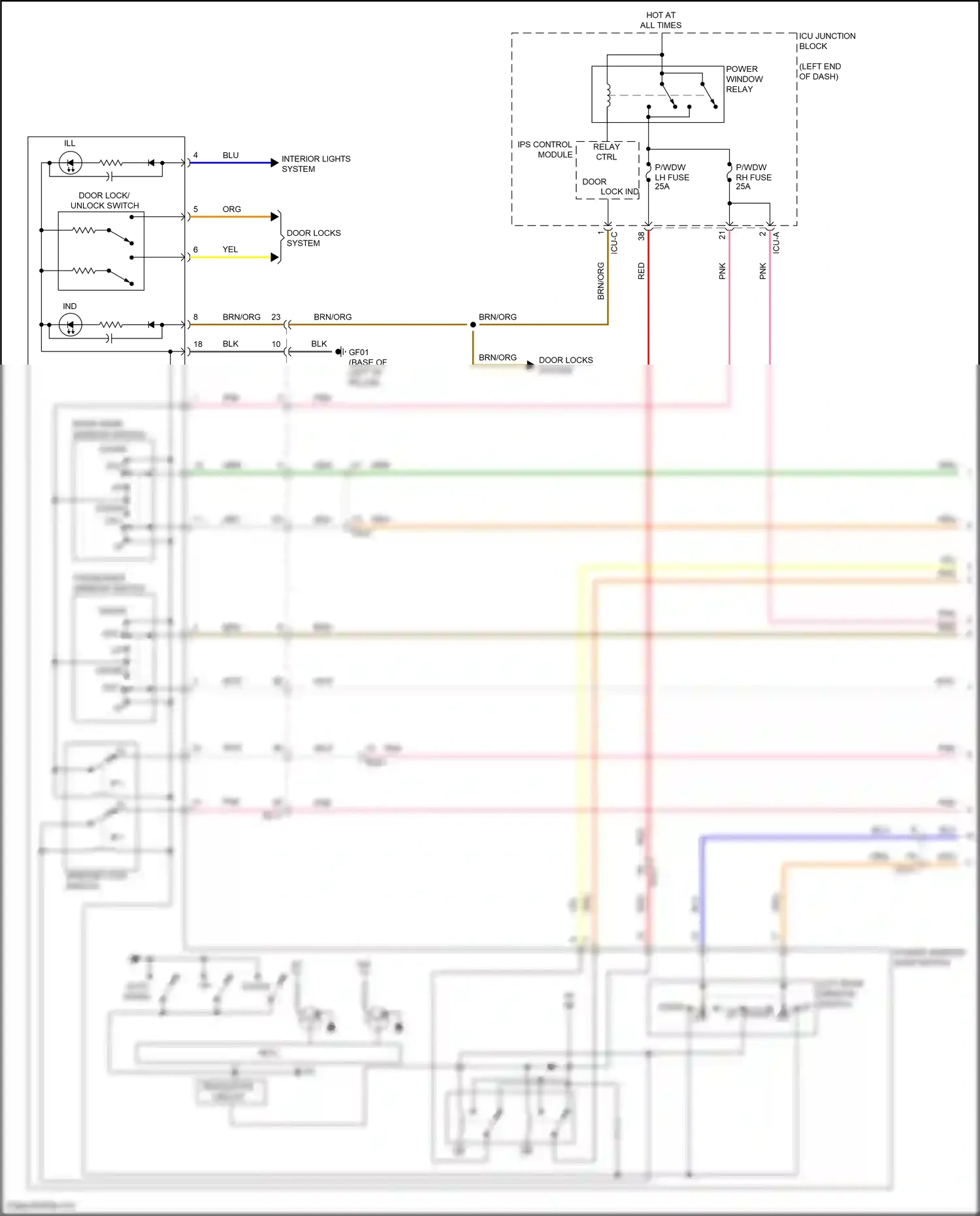 Wiring diagram ips control module for Hyundai Elantra VII facelift (2023-2024) (71 of 73)