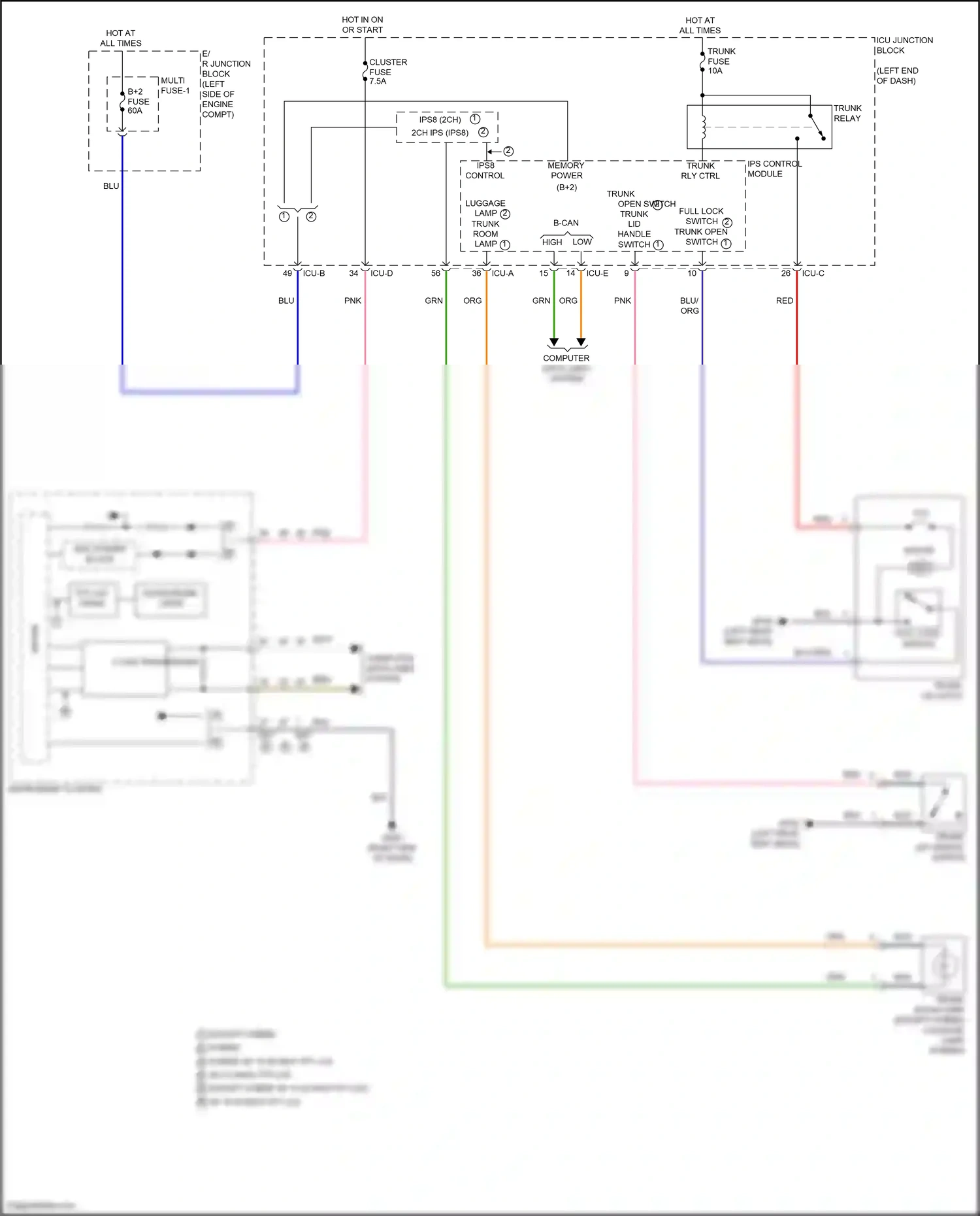 Wiring diagram ips control module for Hyundai Elantra VII facelift (2023-2024) (49 of 73)