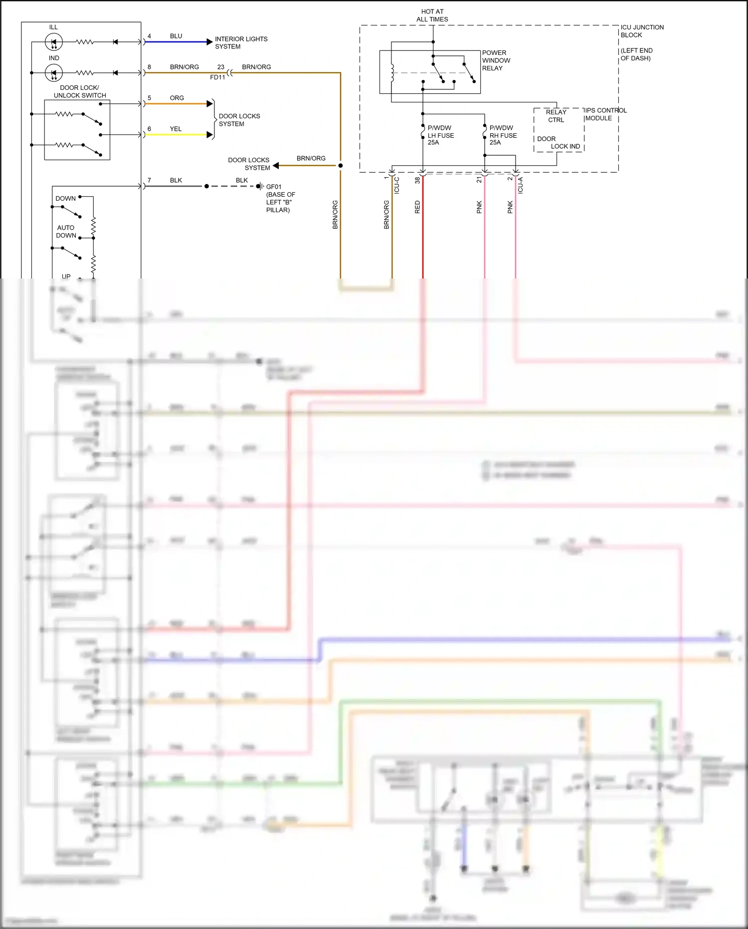 Wiring diagram ips control module for Hyundai Elantra VII facelift (2023-2024) (72 of 73)
