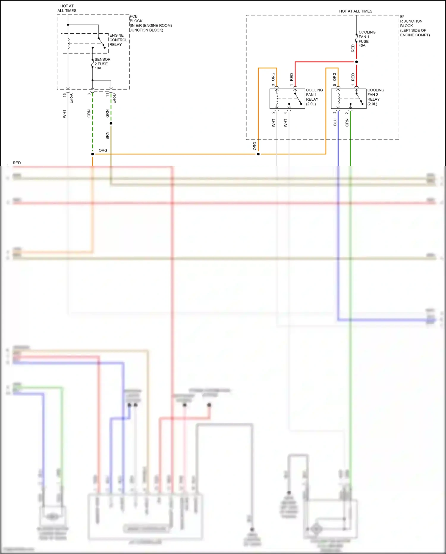 Wiring diagram micro controller for Hyundai Elantra VII facelift (2023-2024) (1 of 1)