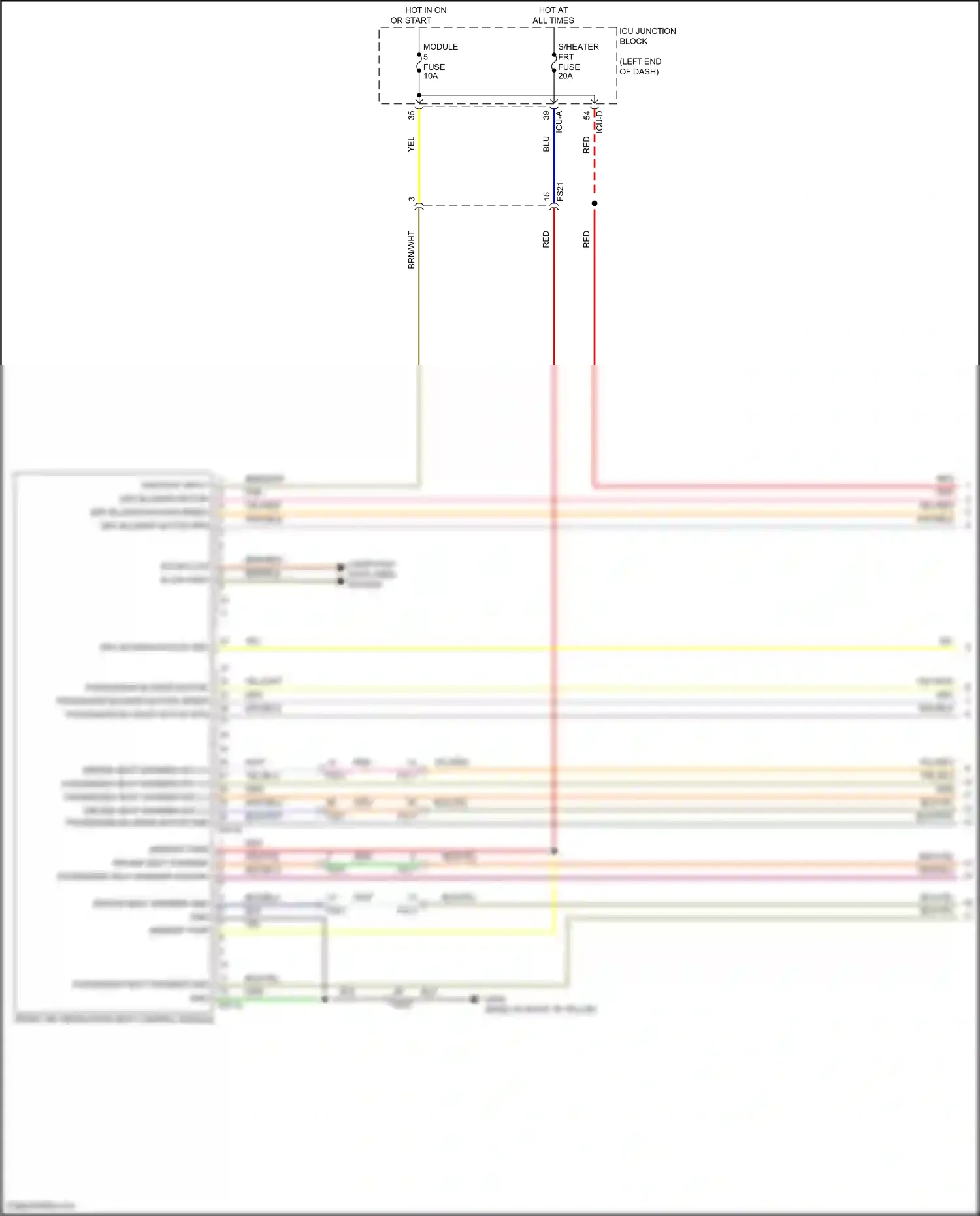 Wiring diagram on/start input for Hyundai Elantra VII facelift (2023-2024) (19 of 40)