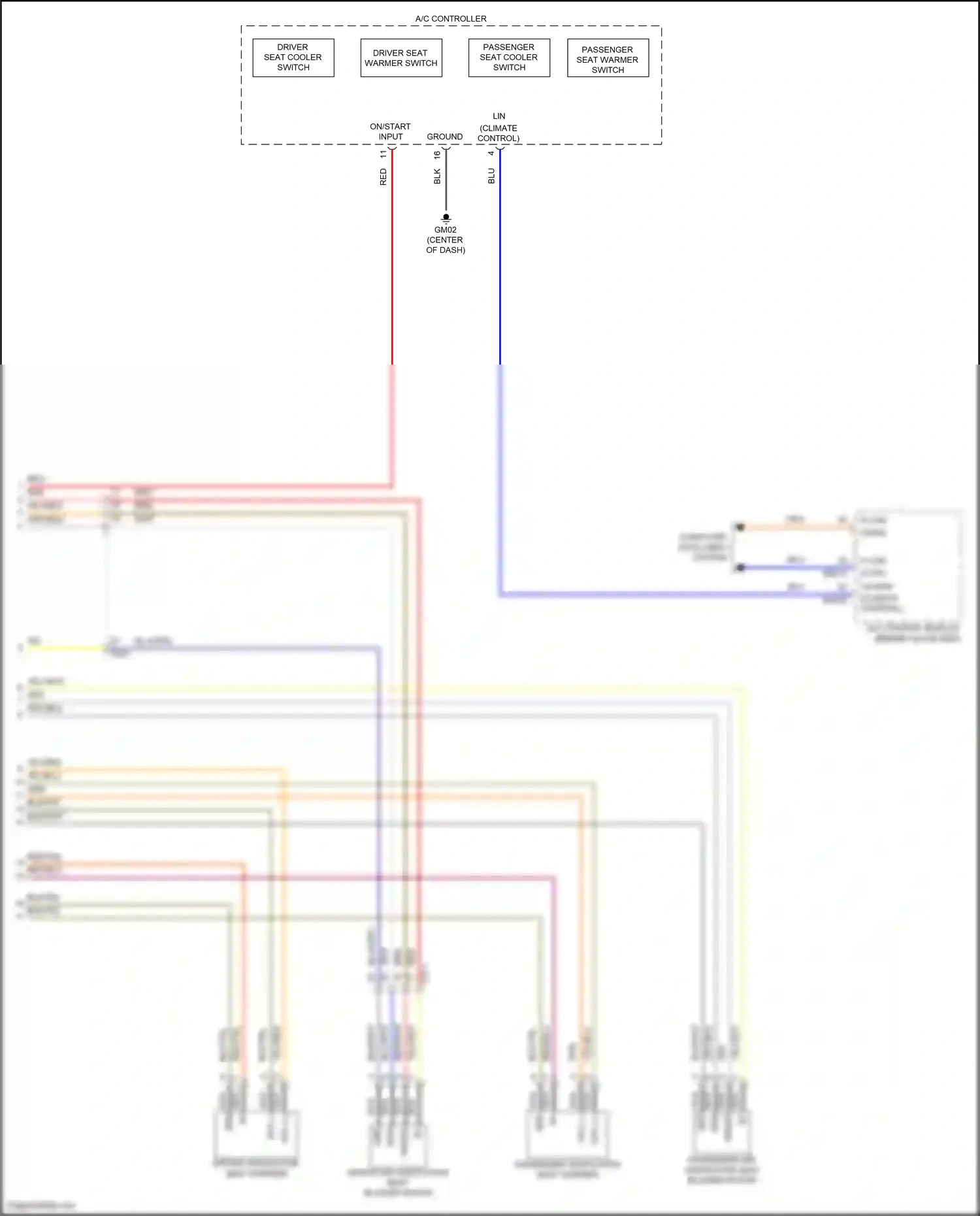 Wiring diagram on/start input for Hyundai Elantra VII facelift (2023-2024) (20 of 40)