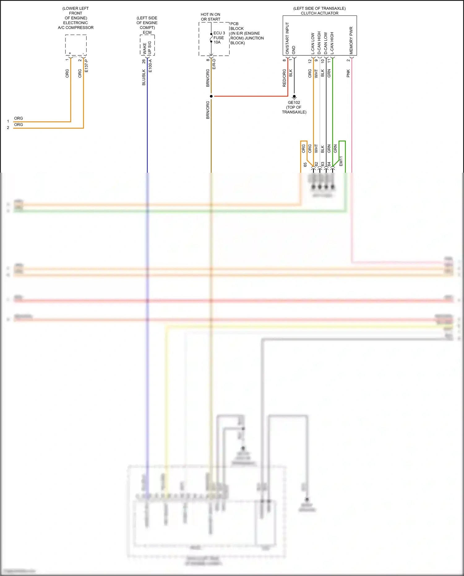 Wiring diagram on/start input for Hyundai Elantra VII facelift (2023-2024) (34 of 40)