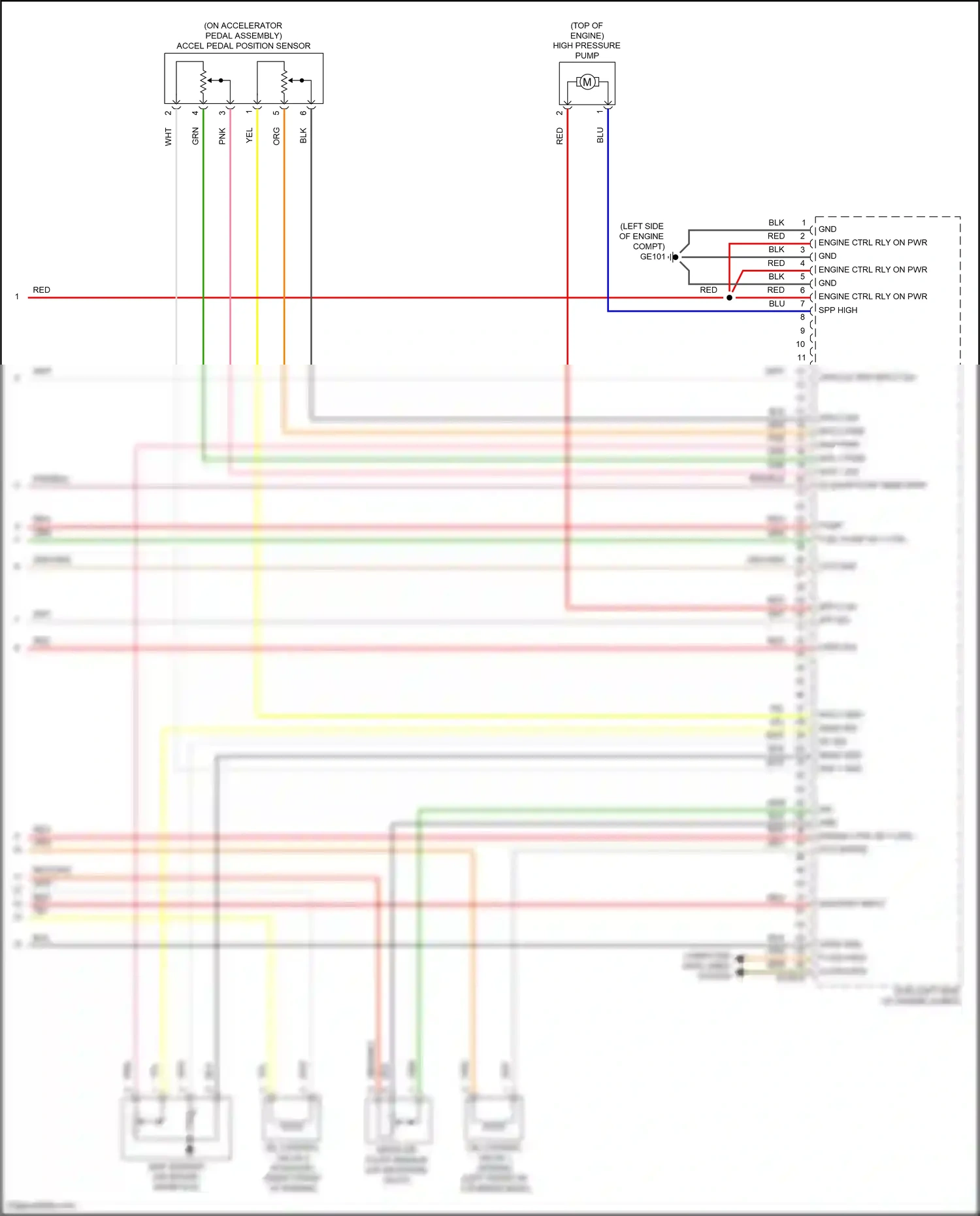Wiring diagram on/start input for Hyundai Elantra VII facelift (2023-2024) (35 of 40)