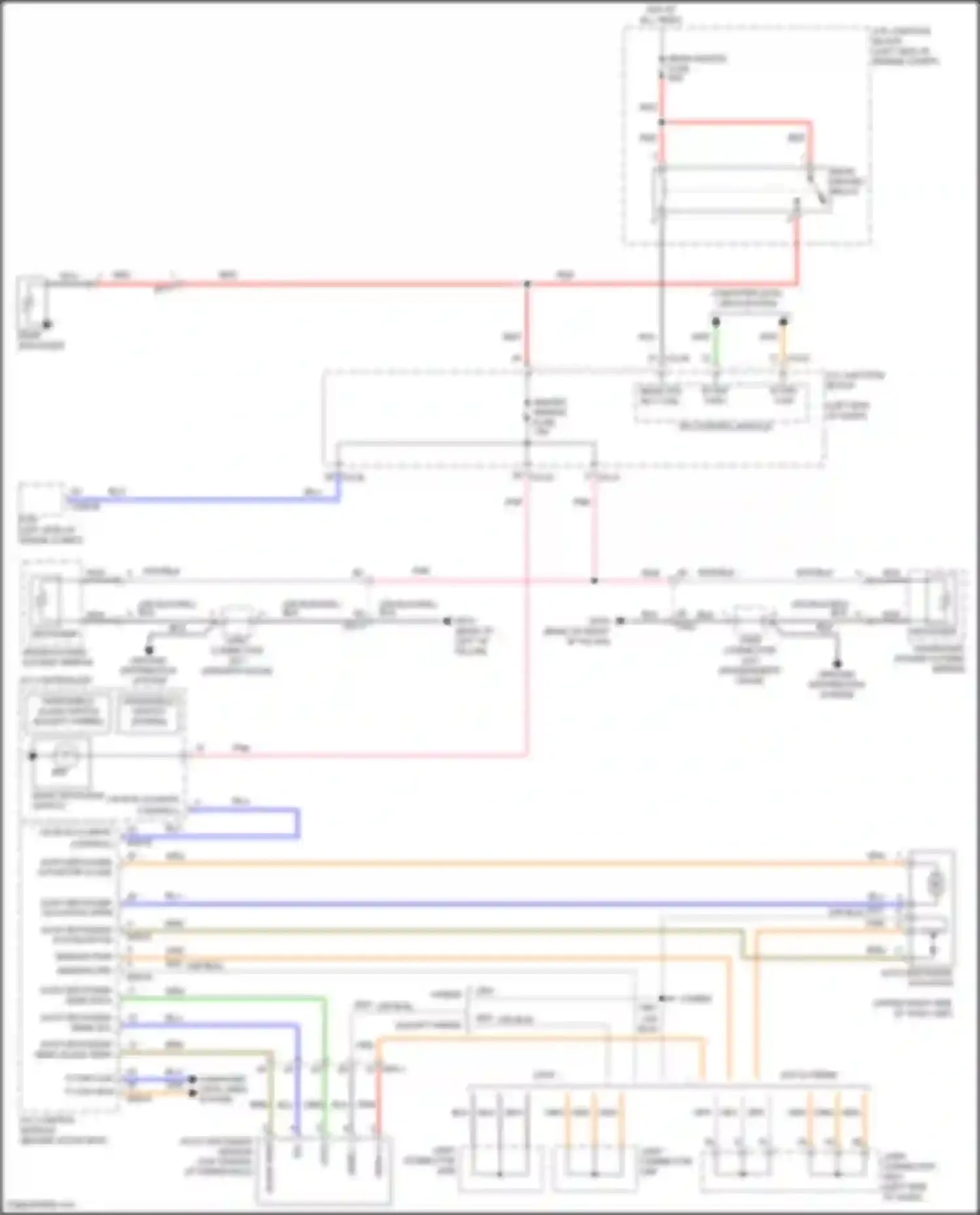 Elantra Hyundai VII (2020-2024): Defoggers circuit, w/ auto defogger