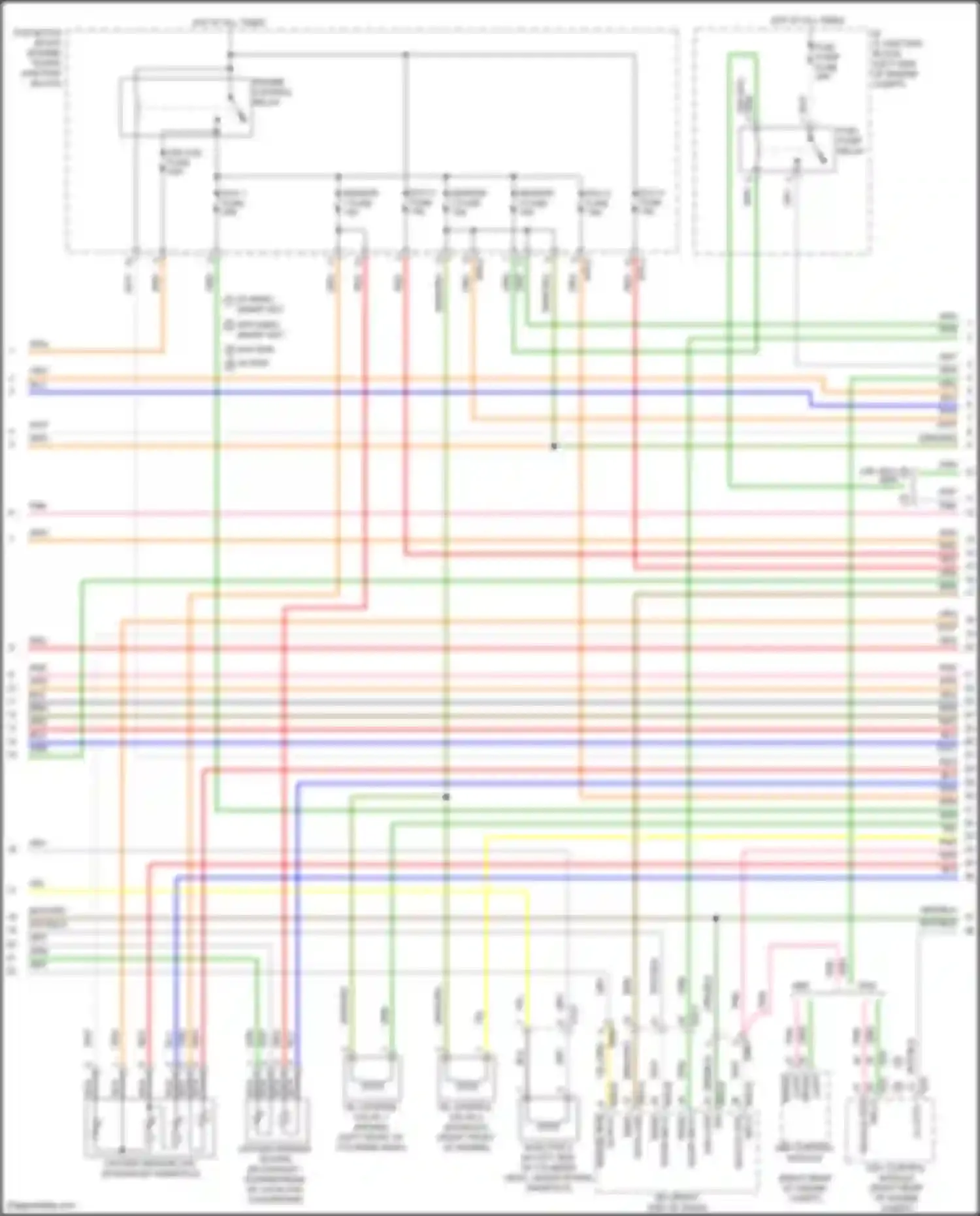 Elantra Hyundai VII (2020-2024): Wiring diagram engine performance 1.6l turbo (4 of 7)