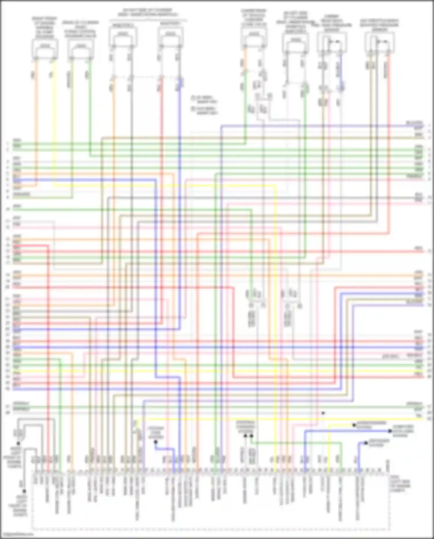 Elantra Hyundai VII (2020-2024): Wiring diagram engine performance 1.6l turbo (5 of 7)
