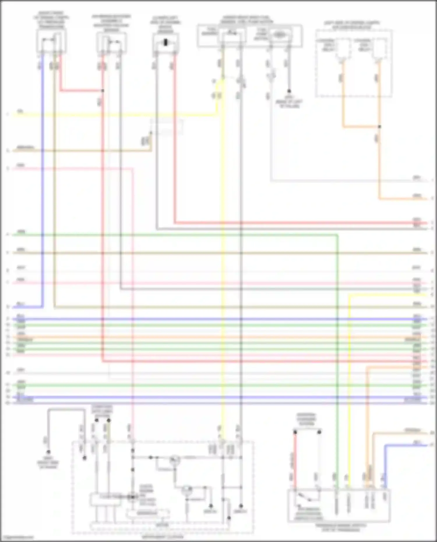 Elantra Hyundai VII (2020-2024): Wiring diagram engine performance 2.0l (2 of 8)