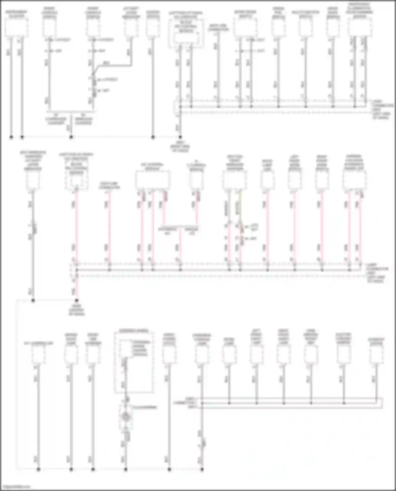Elantra Hyundai VII (2020-2024): Ground distribution circuit, except hybrid cn7 (1 of 5)