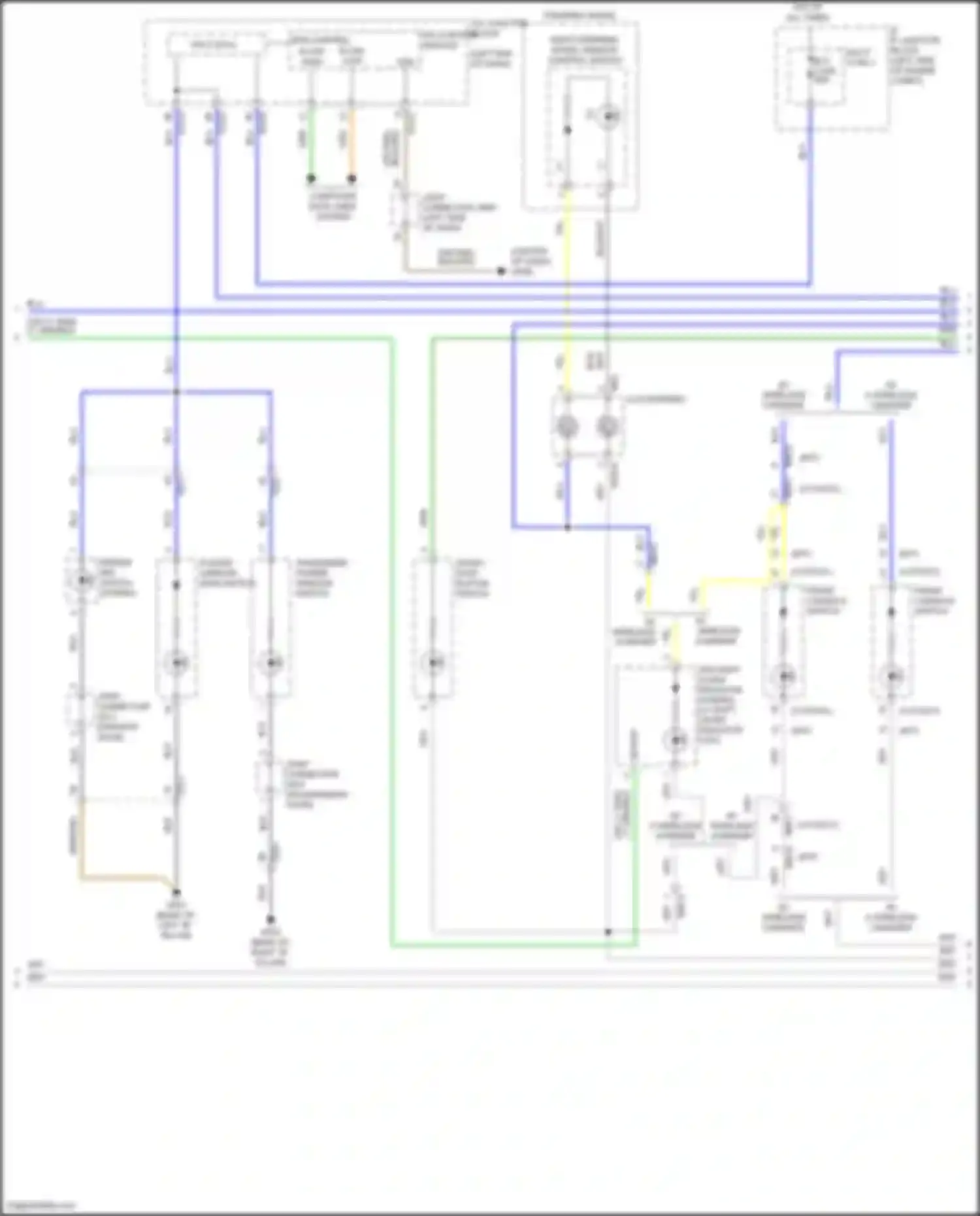 Elantra Hyundai VII (2020-2024): Instrument illumination circuit, except cn7a (2 of 3)