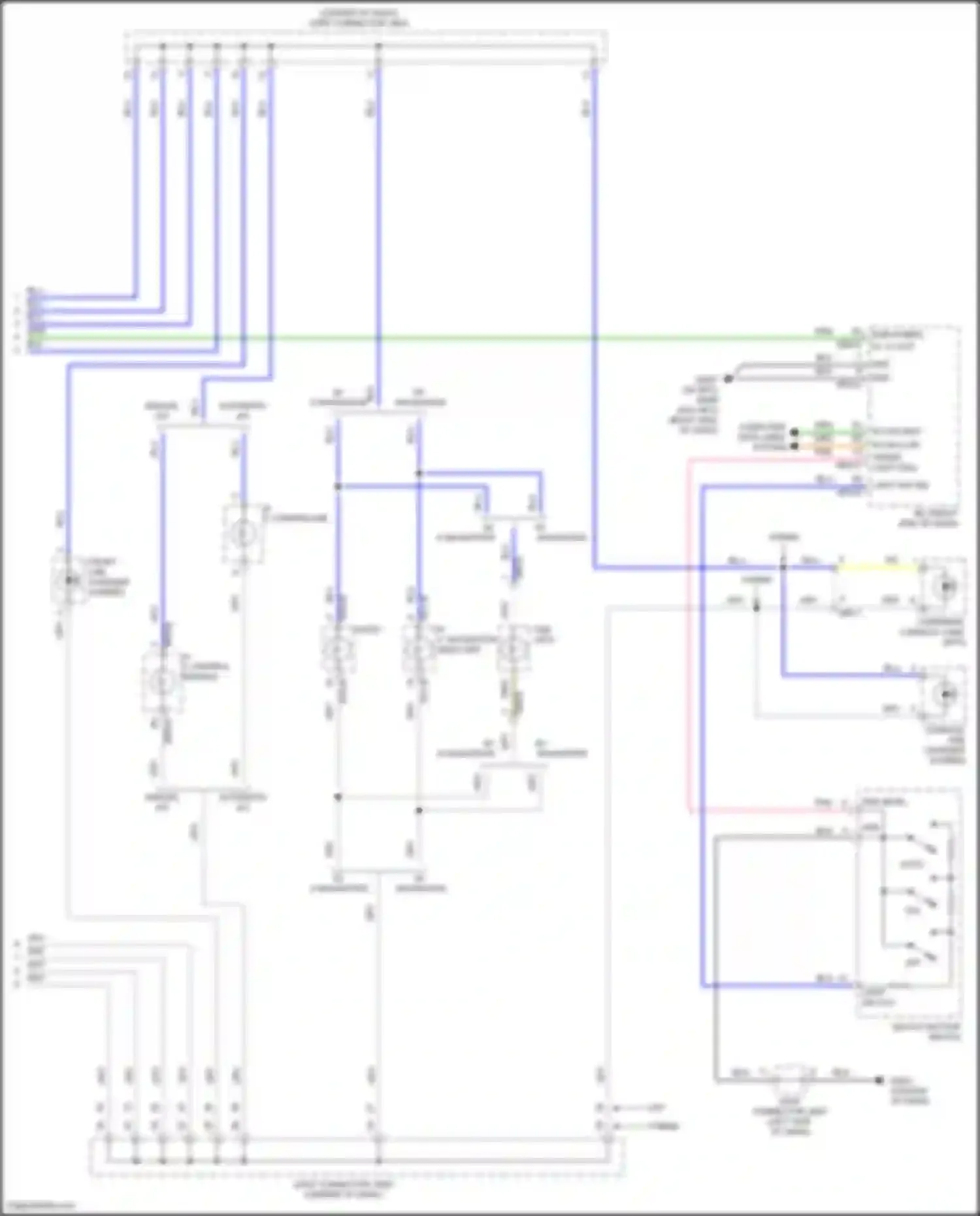Elantra Hyundai VII (2020-2024): Instrument illumination circuit, except cn7a (3 of 3)