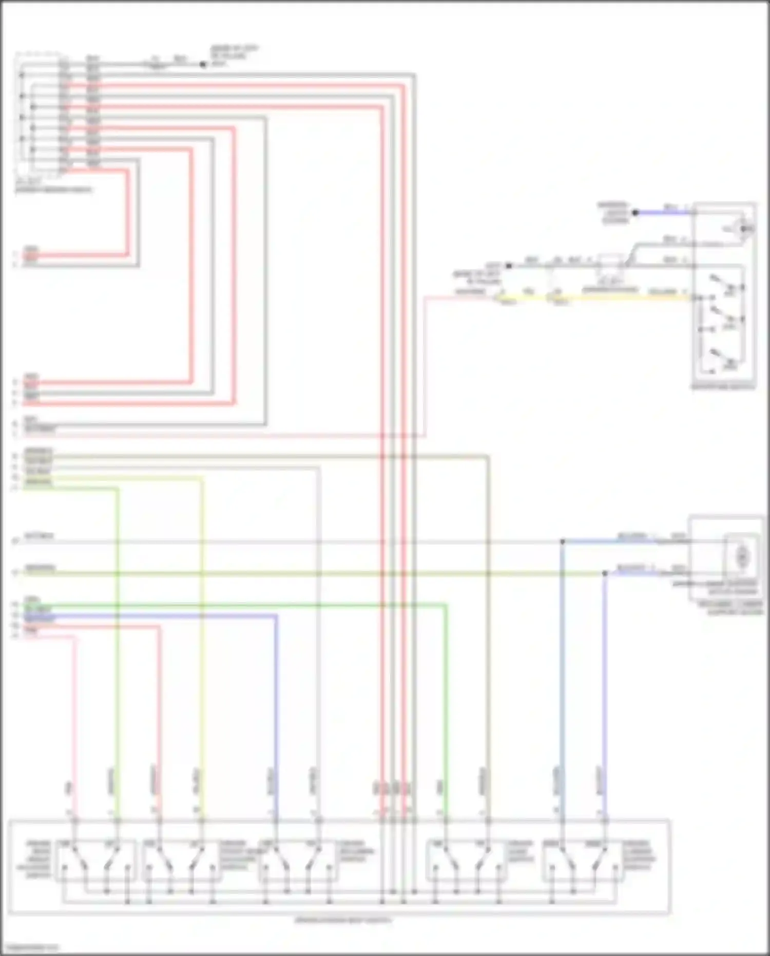 Elantra Hyundai VII (2020-2024): Memory systems circuit (2 of 2)