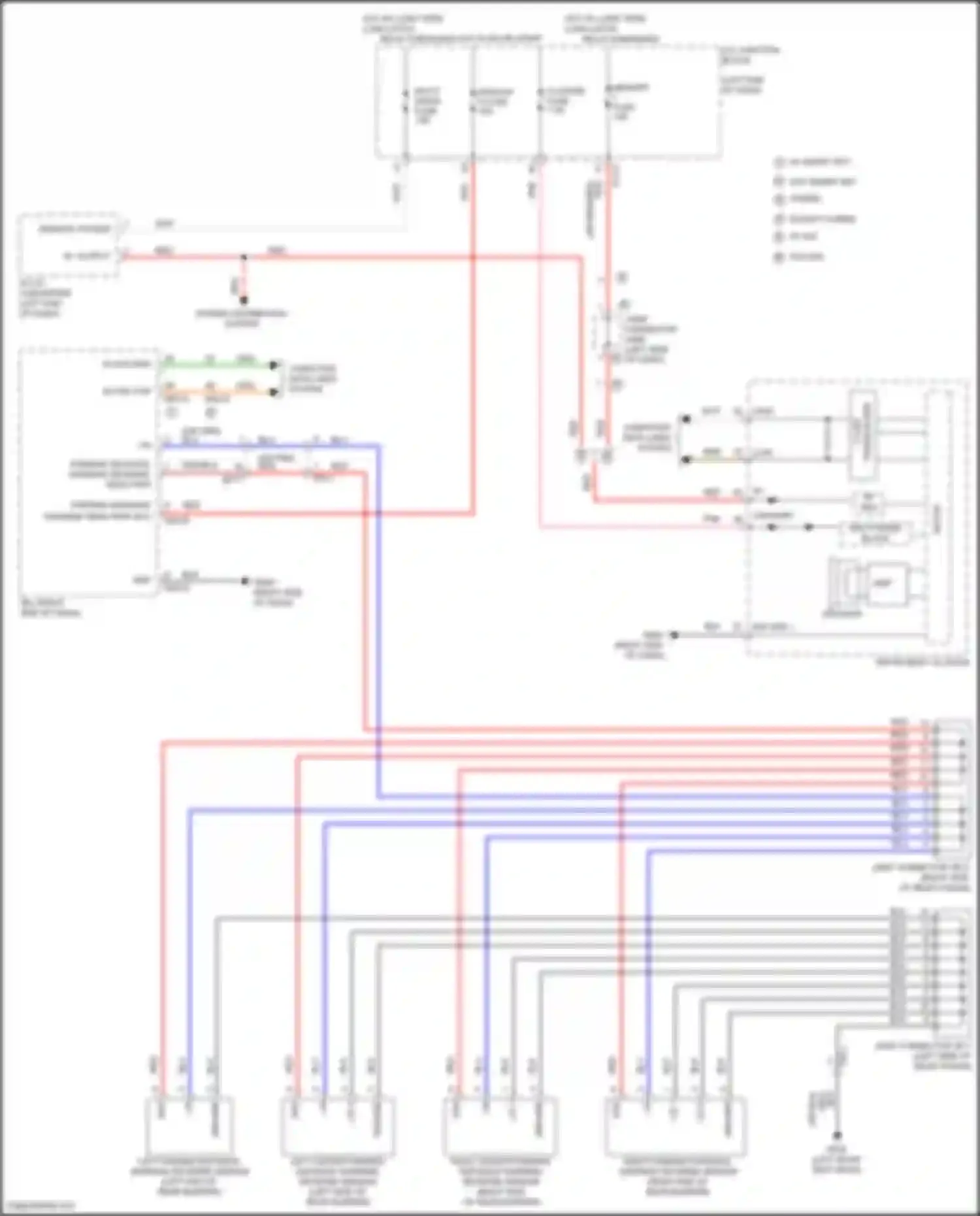 Elantra Hyundai VII (2020-2024): Parking assistant circuit