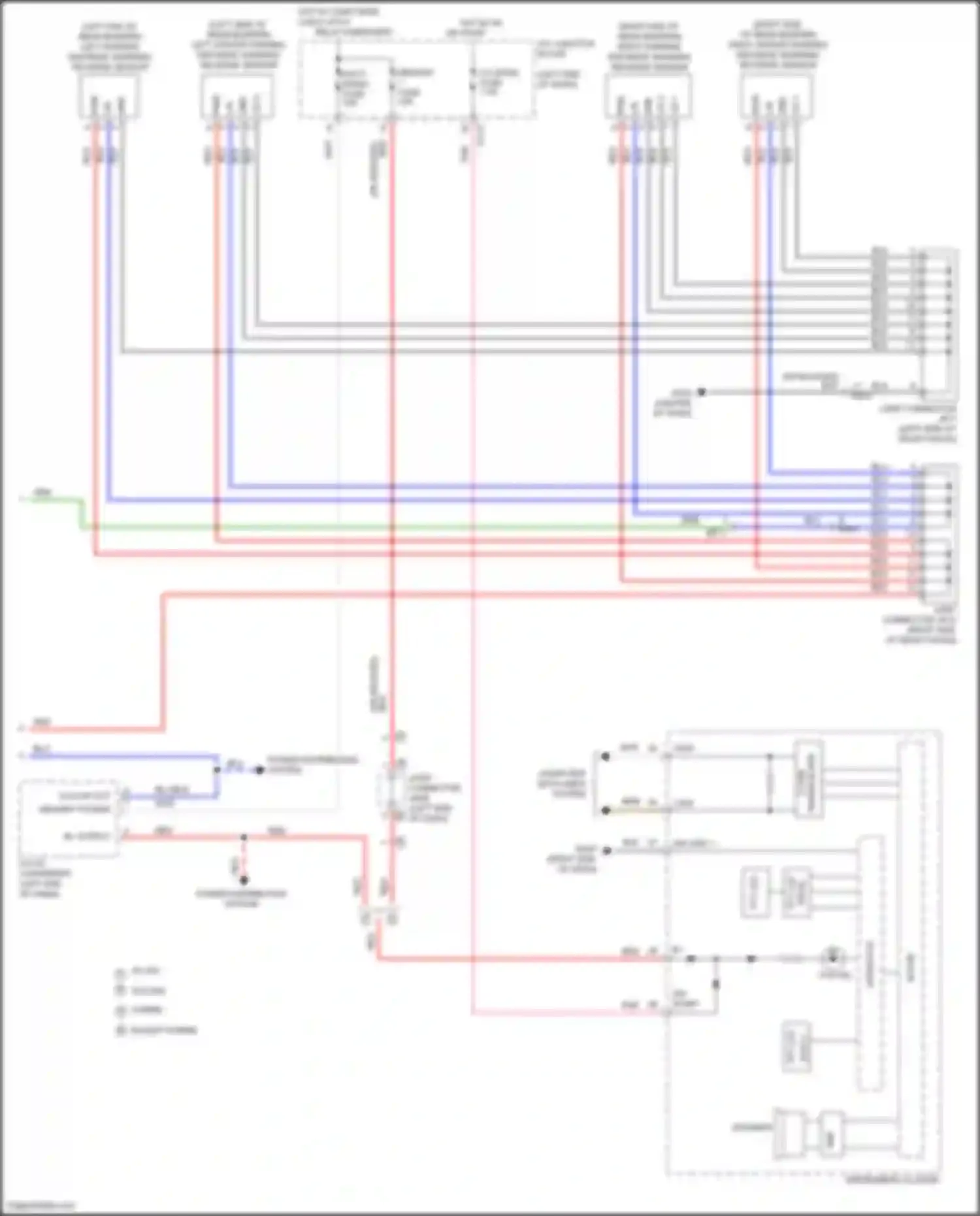 Elantra Hyundai VII (2020-2024): Remote smart parking assist circuit (2 of 2)