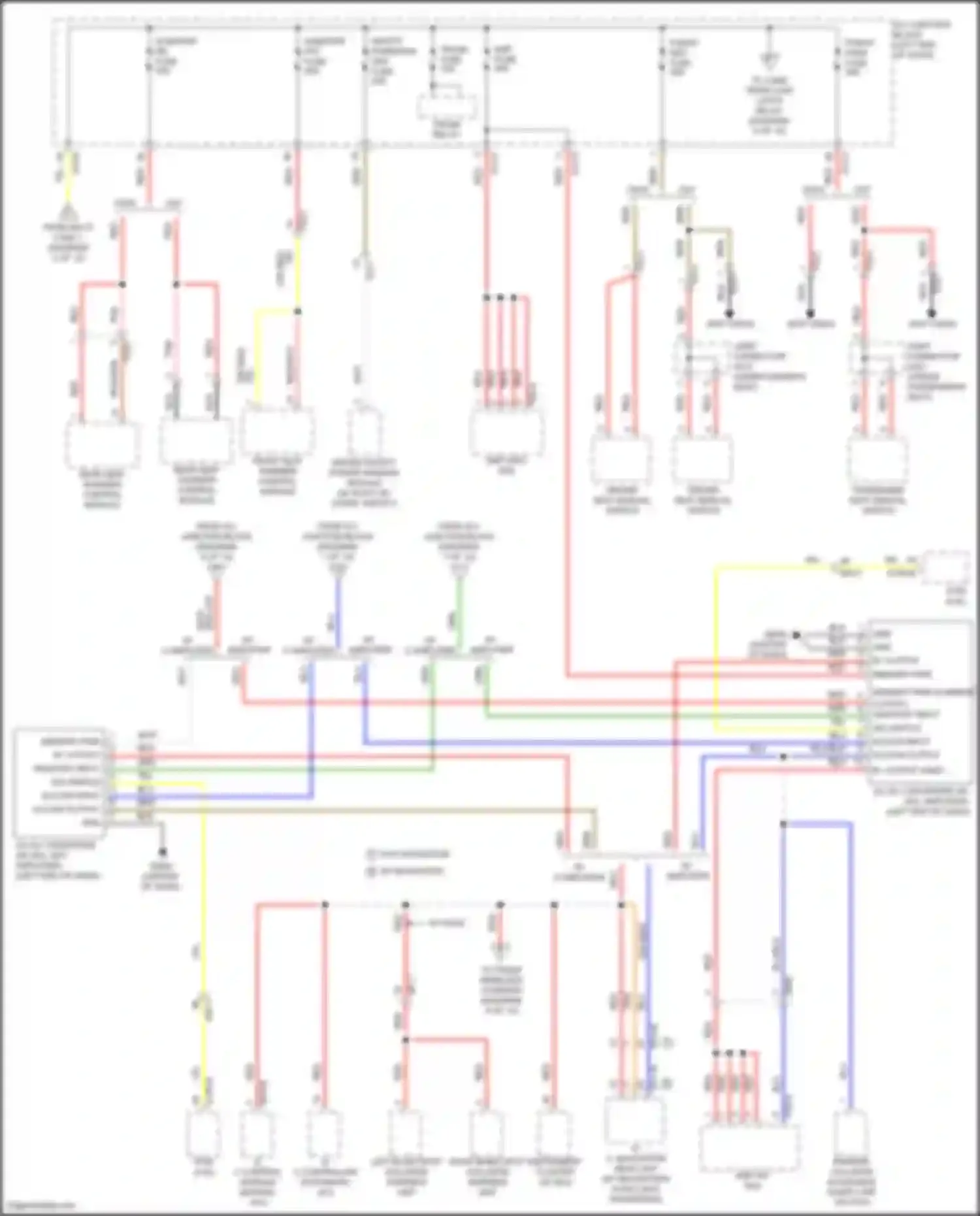 Elantra Hyundai VII (2020-2024): Power distribution circuit, except hybrid (5 of 12)