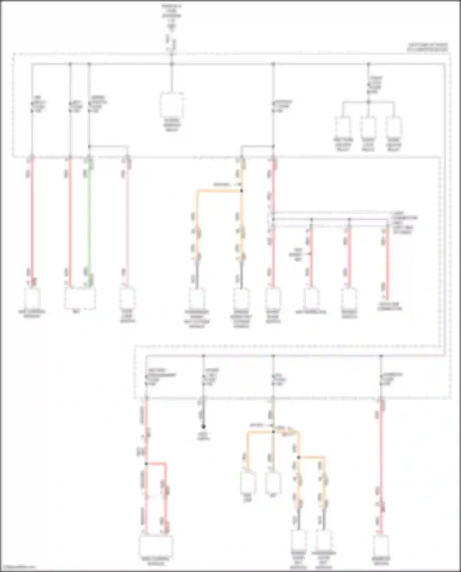 Elantra Hyundai VII (2020-2024): Power distribution circuit, hybrid (6 of 9)