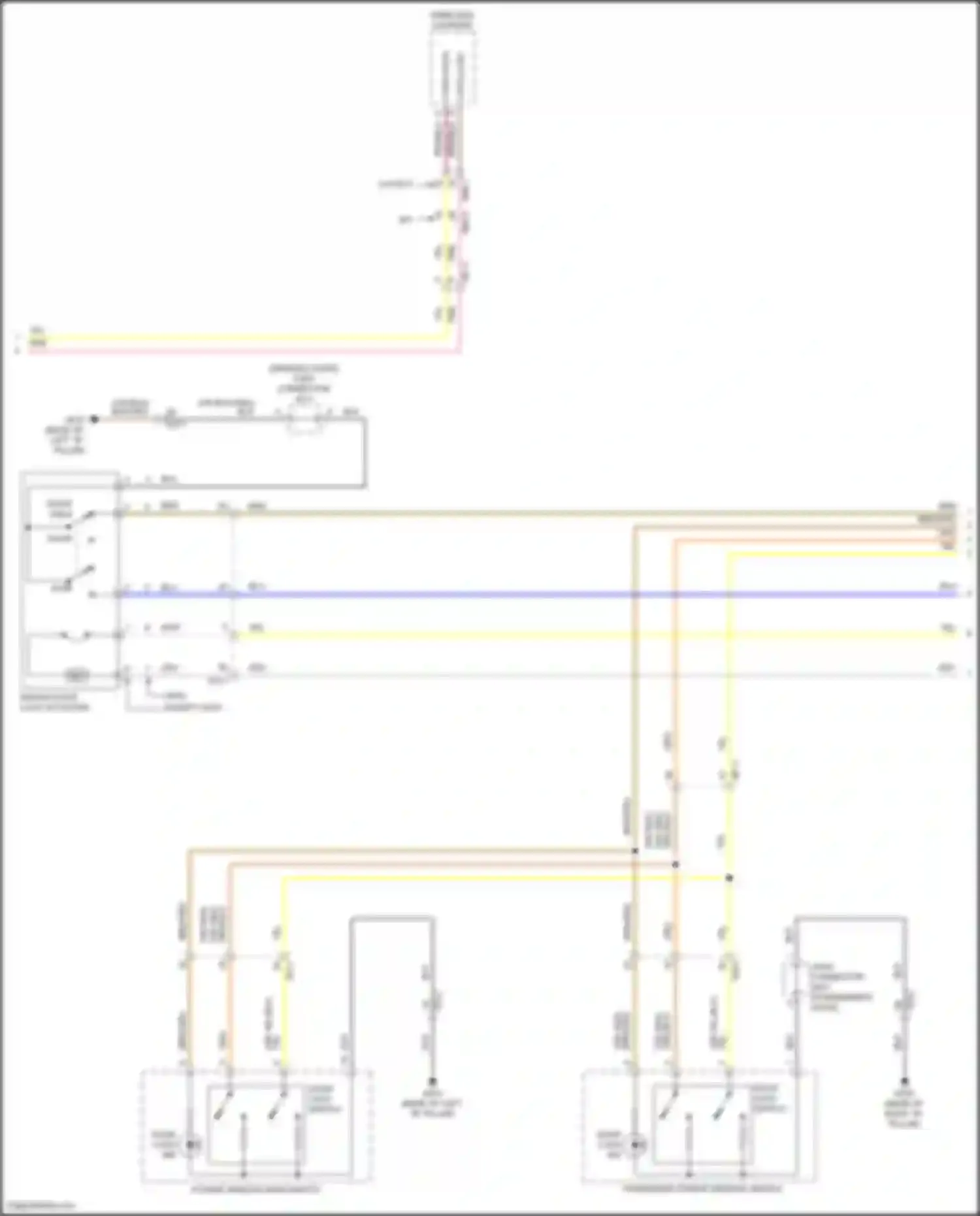 Elantra Hyundai VII (2020-2024): Power door locks circuit, w/ nfc (4 of 5)