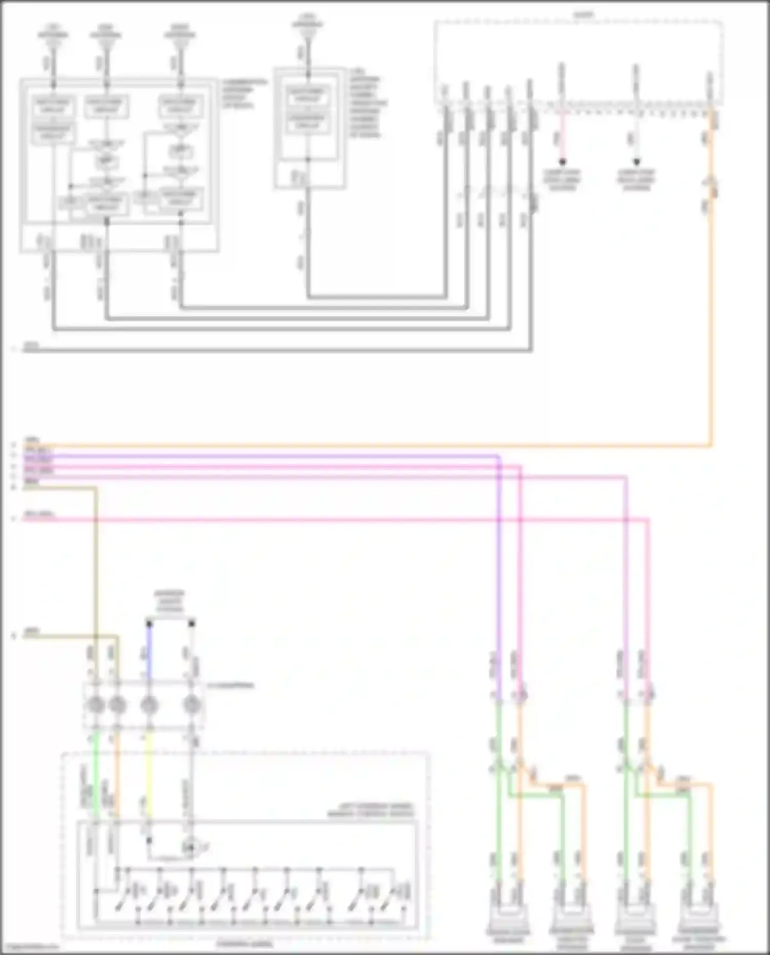 Elantra Hyundai VII (2020-2024): Radio circuit, w/o navigation & amplifier (3 of 3)