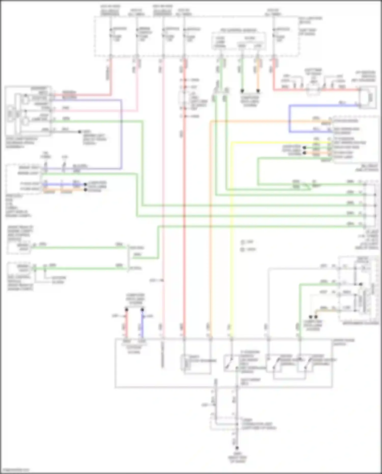 Elantra Hyundai VII (2020-2024): Shift interlock circuit, except hybrid