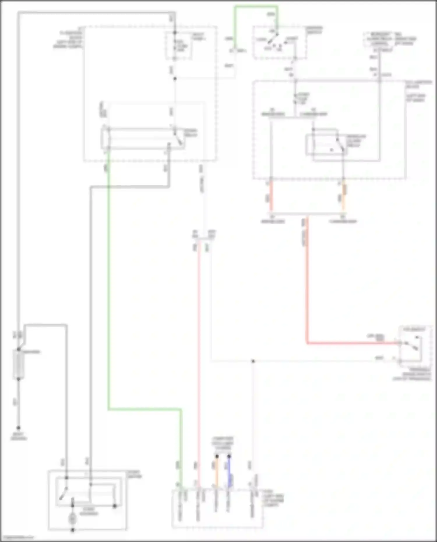 Elantra Hyundai VII (2020-2024): Starting circuit, cn7a w/o smart key