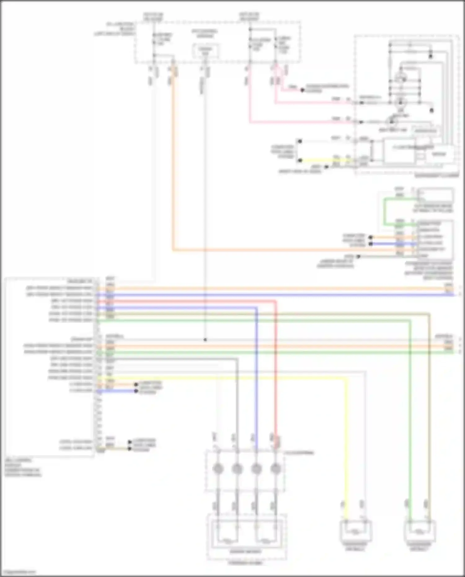 Elantra Hyundai VII (2020-2024): Supplemental restraints circuit (1 of 2)