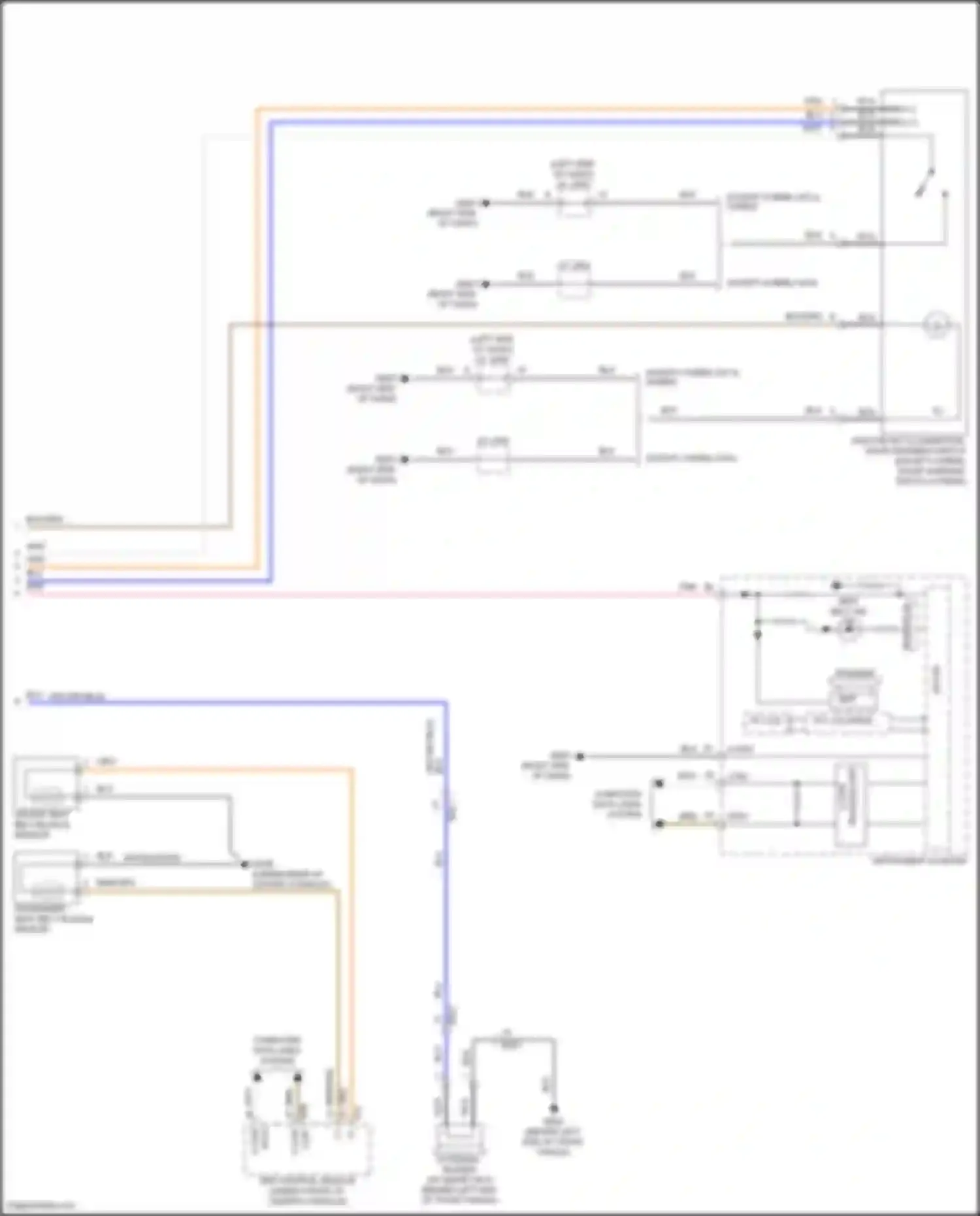Elantra Hyundai VII (2020-2024): Chime circuit (2 of 2)