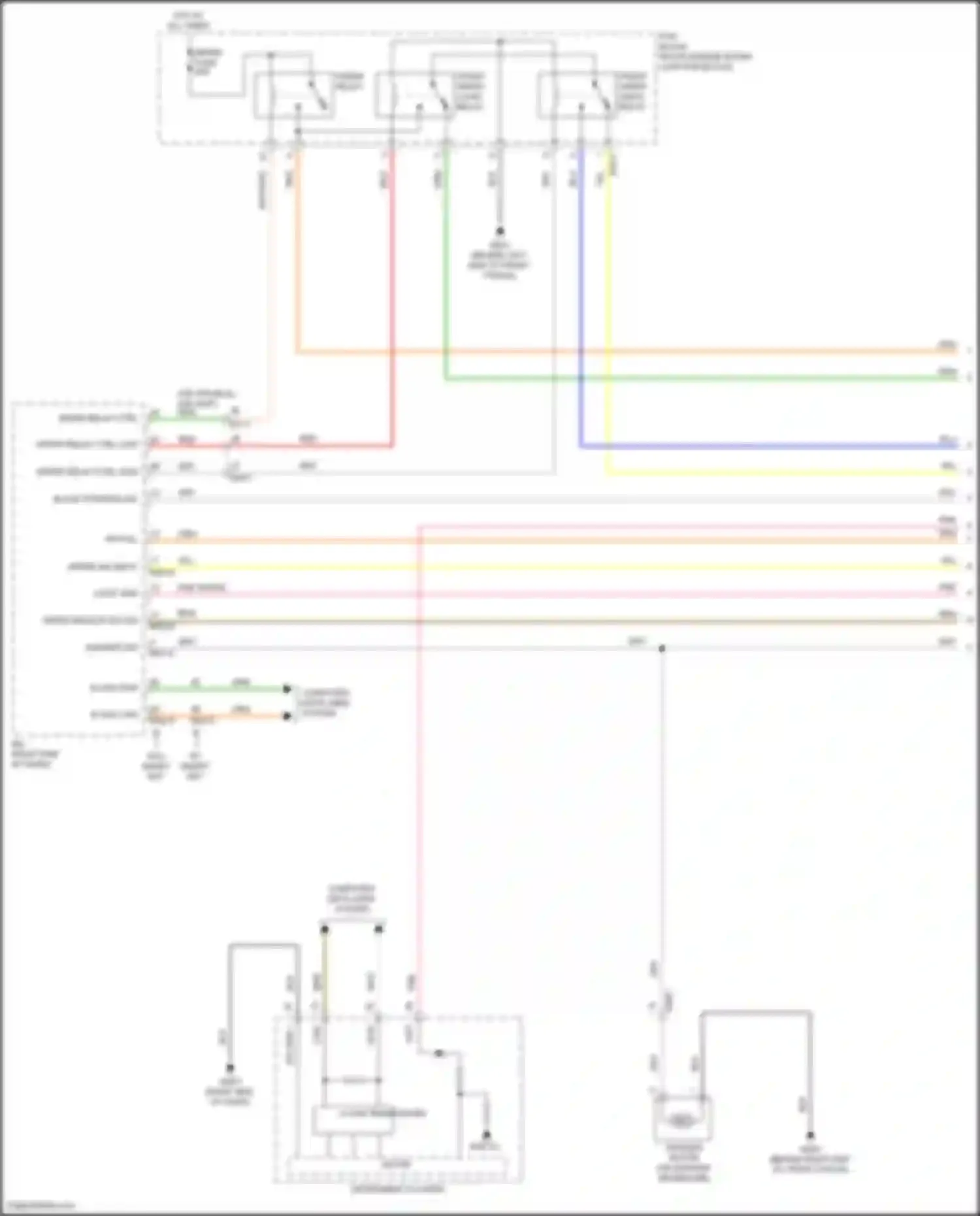 Elantra Hyundai VII (2020-2024): Wiper/washer circuit (1 of 2)