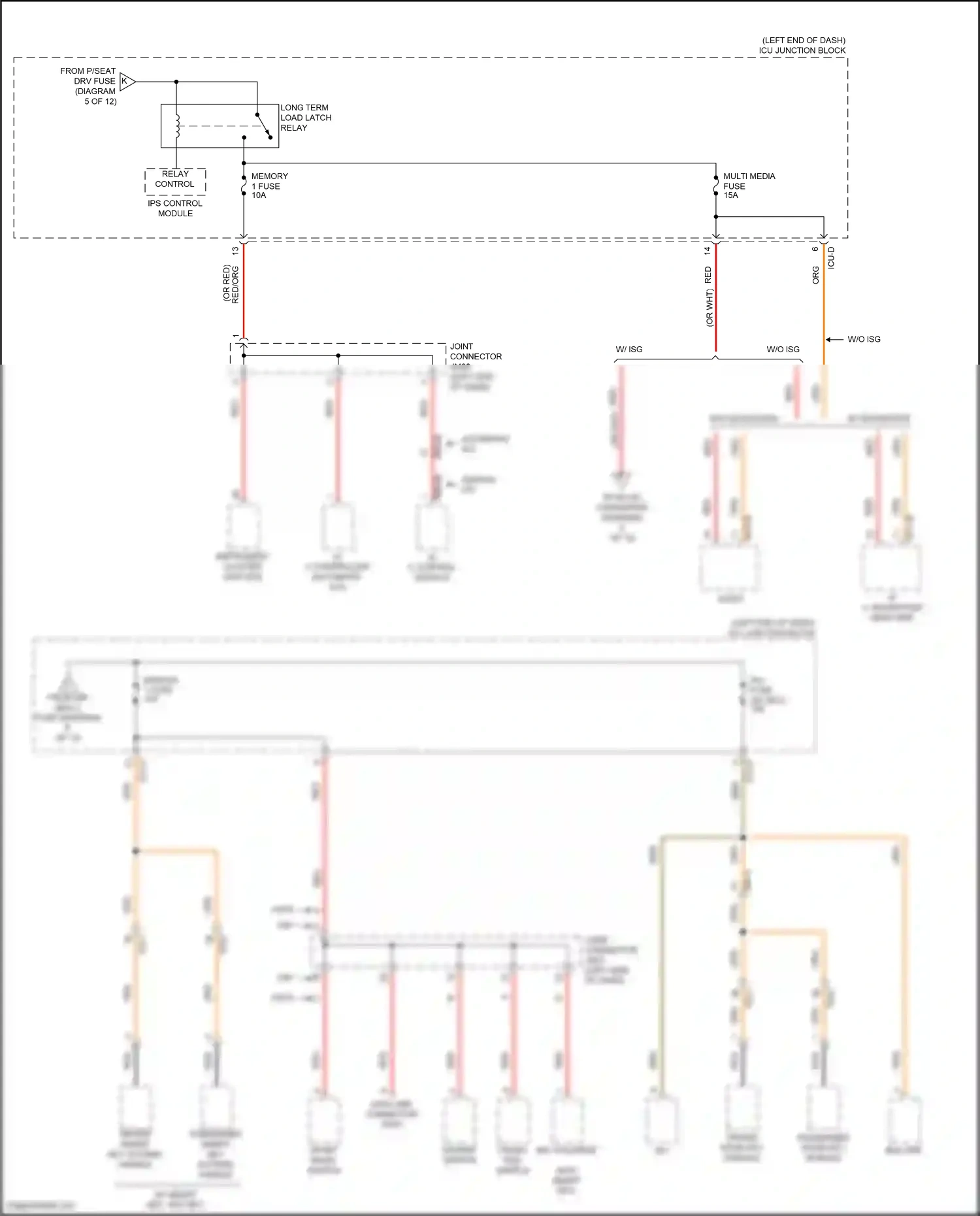 Wiring diagram a/c control module for Hyundai Elantra VII (2020-2024) (8 of 18)