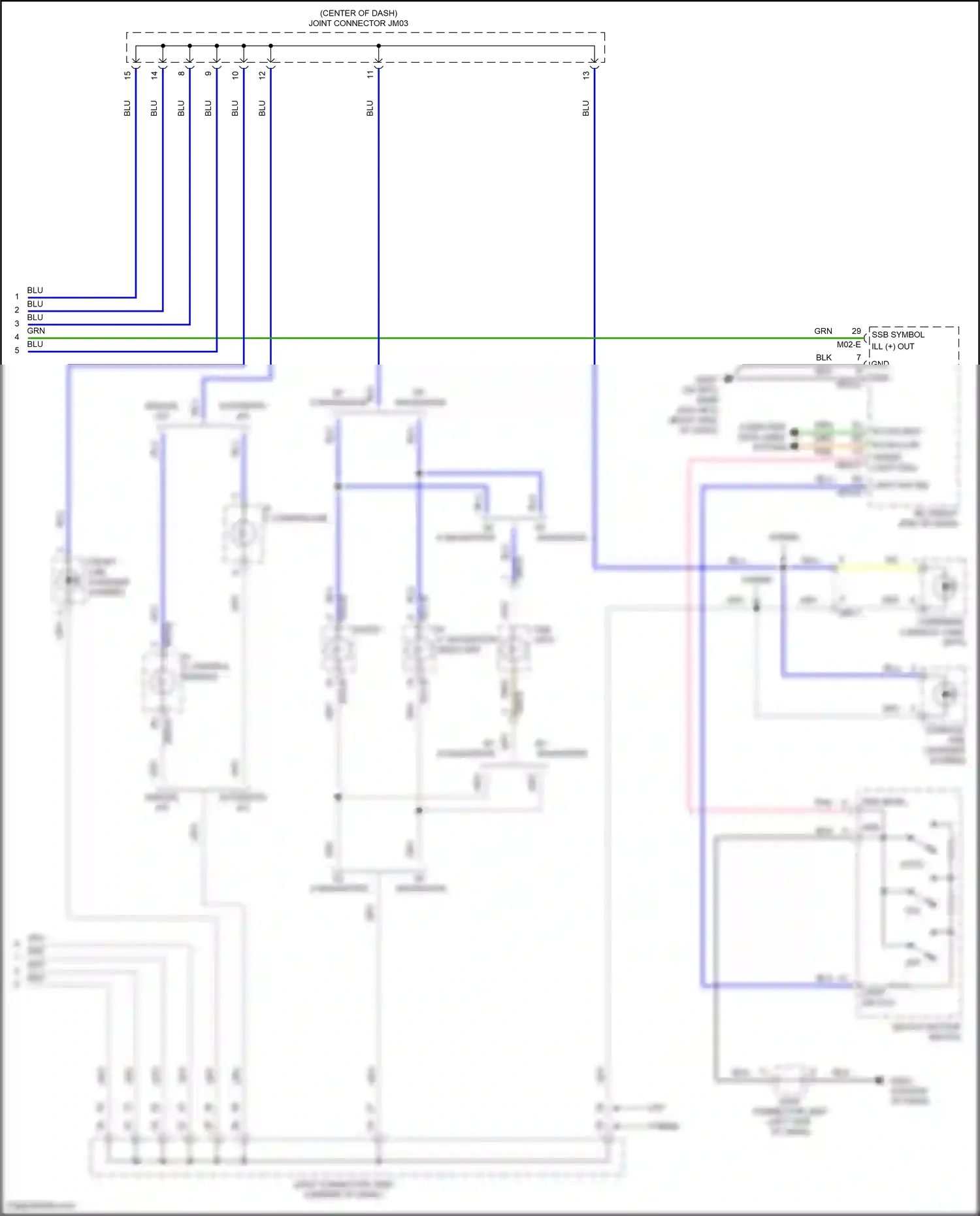 Wiring diagram automatic a/c for Hyundai Elantra VII (2020-2024) (5 of 10)
