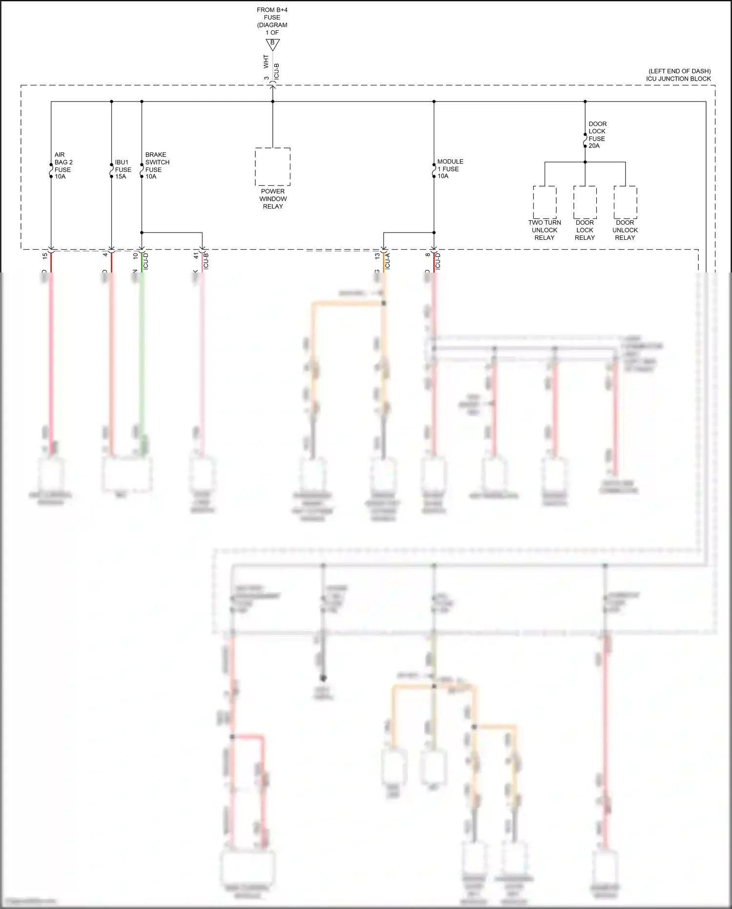 Wiring diagram bms control module for Hyundai Elantra VII (2020-2024) (4 of 9)