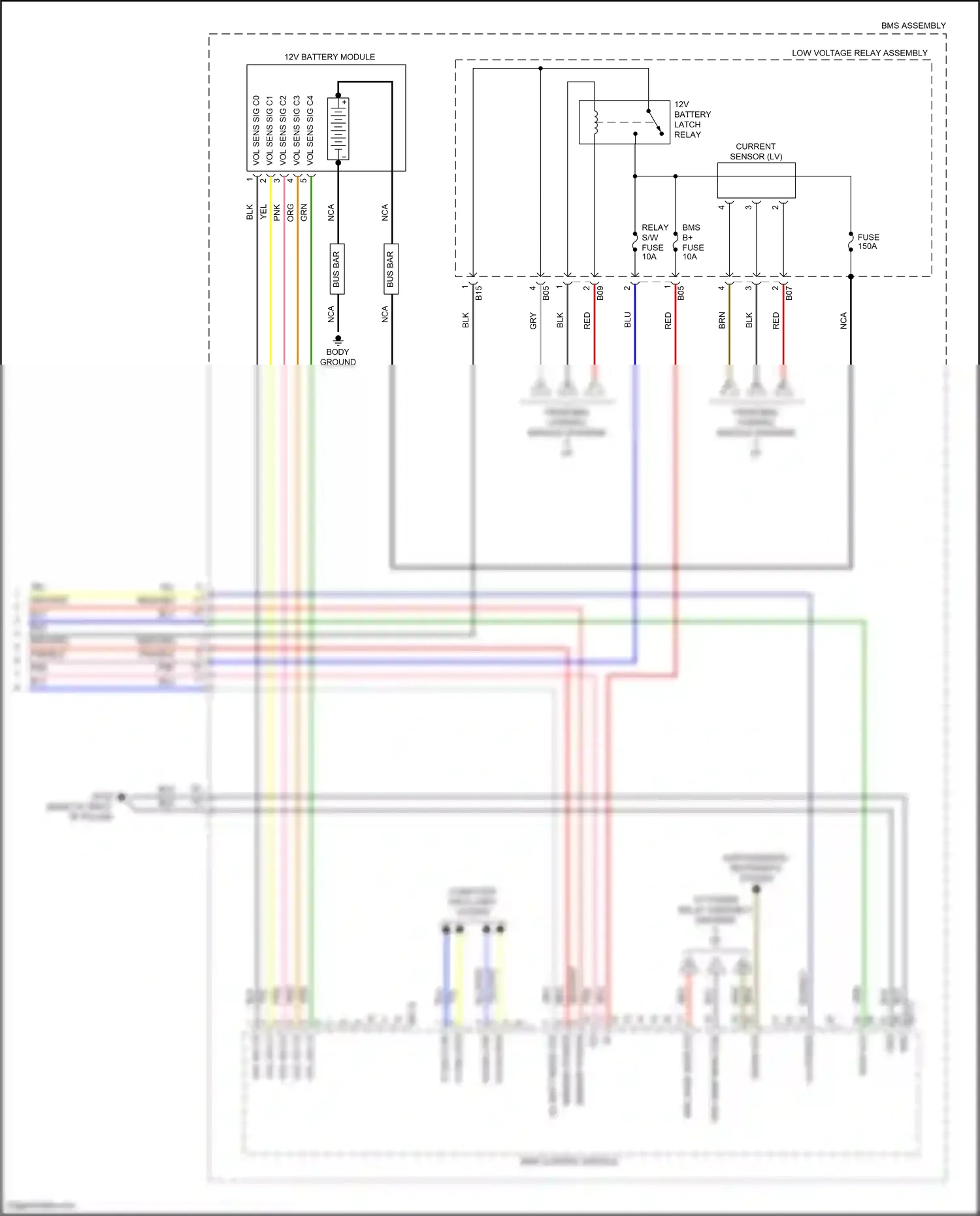 Wiring diagram computer data lines system for Hyundai Elantra VII (2020-2024) (126 of 146)