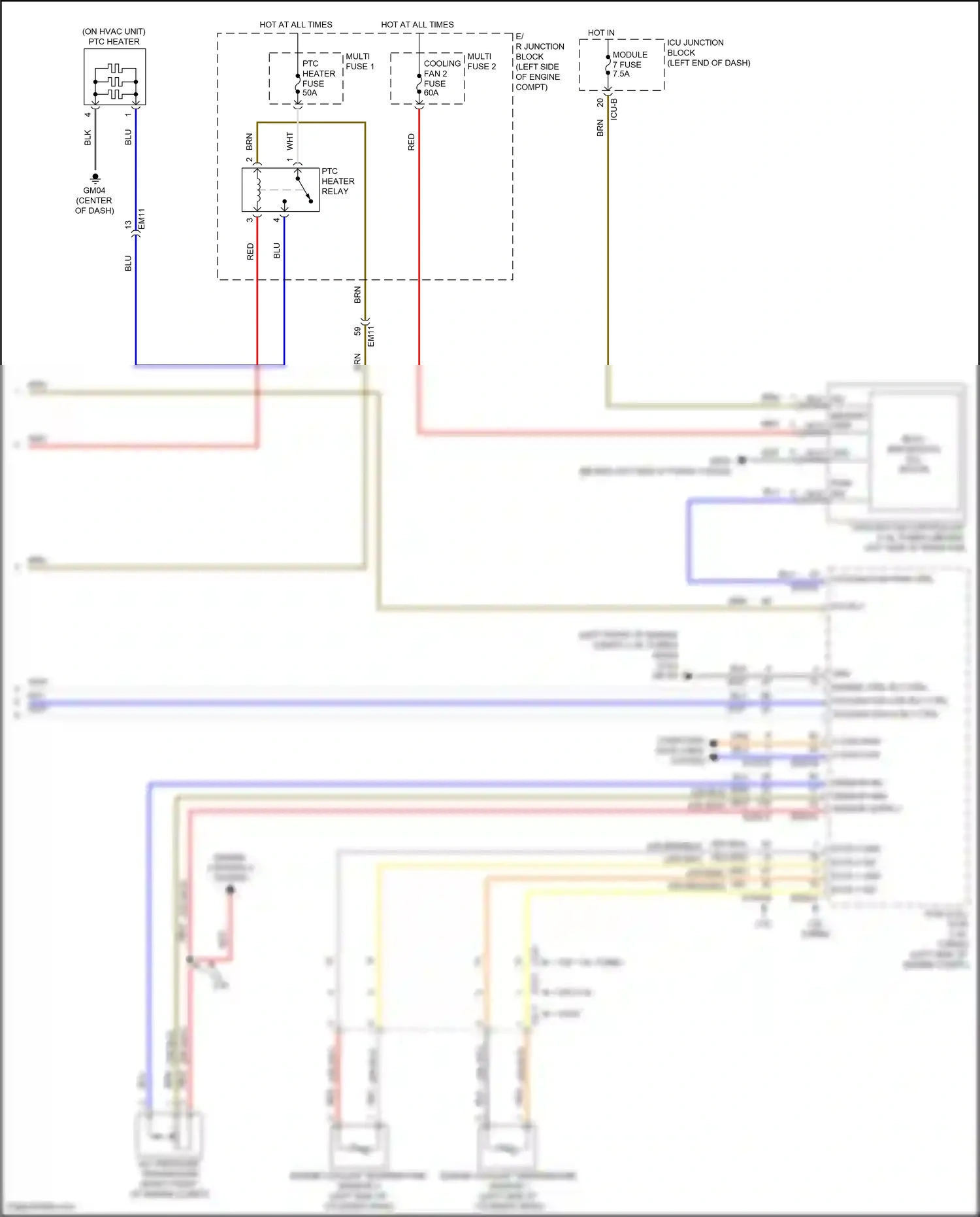 Wiring diagram engine controls system for Hyundai Elantra VII (2020-2024) (1 of 4)