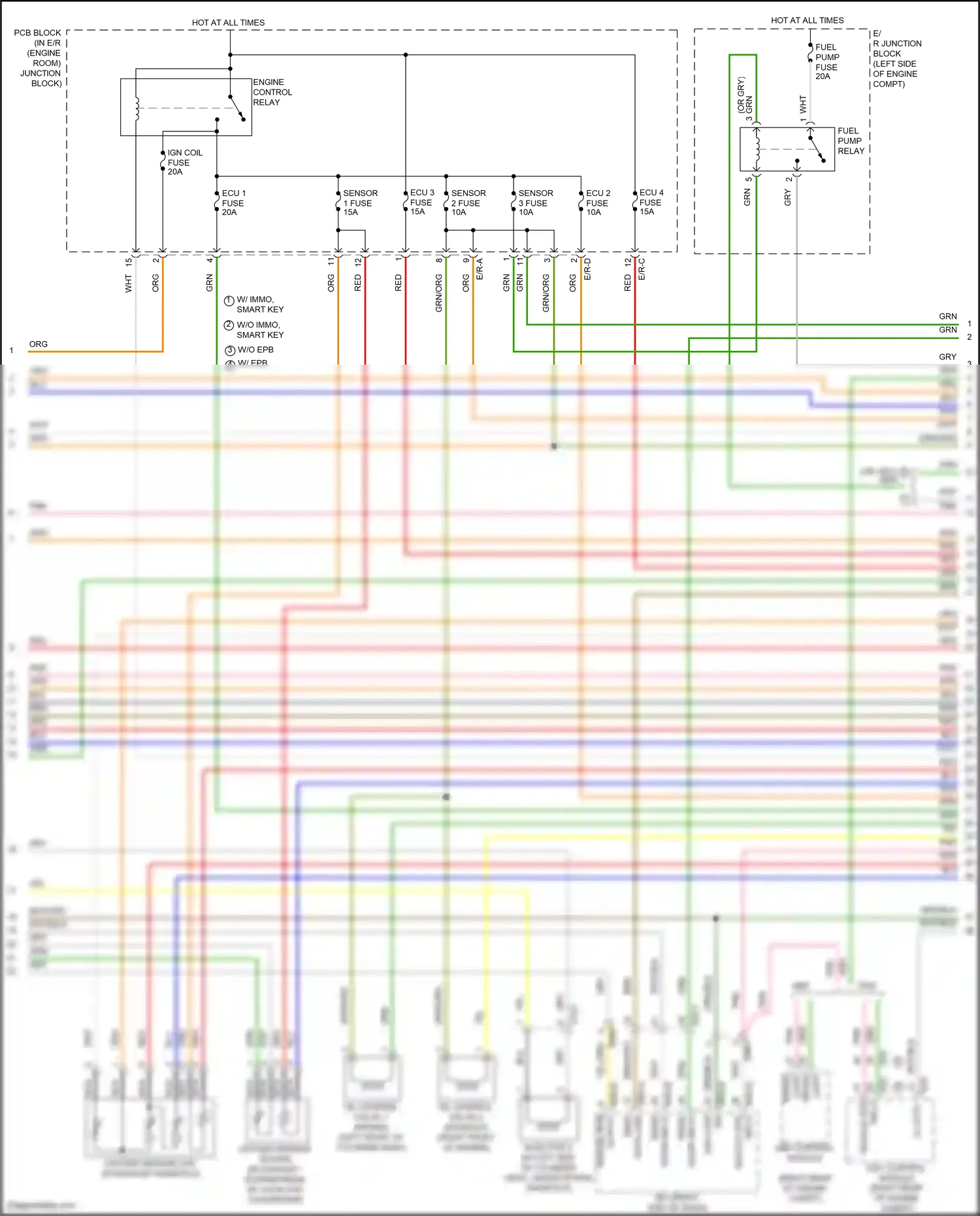 Wiring diagram esc control module for Hyundai Elantra VII (2020-2024) (10 of 10)