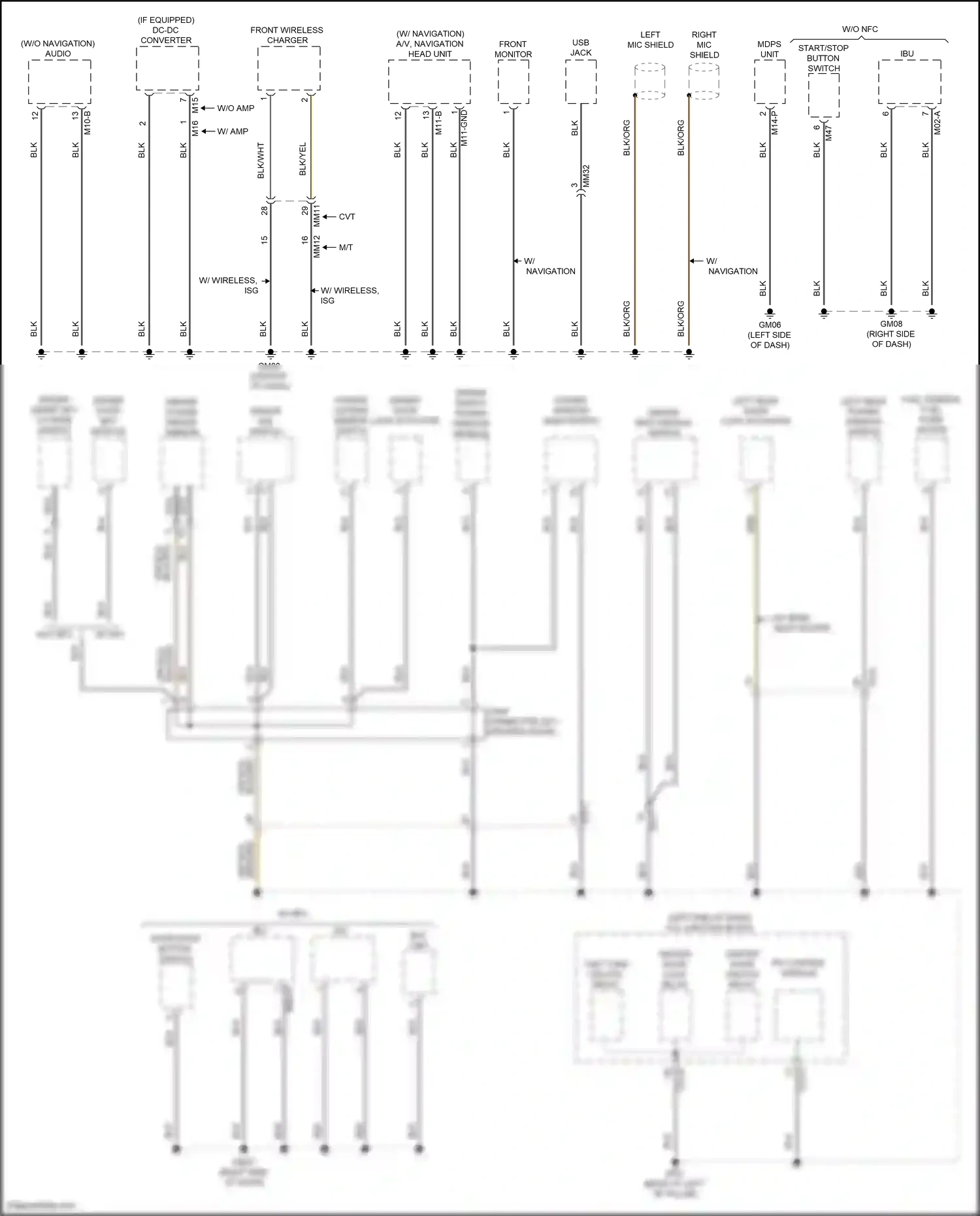 Wiring diagram ips control module for Hyundai Elantra VII (2020-2024) (44 of 66)
