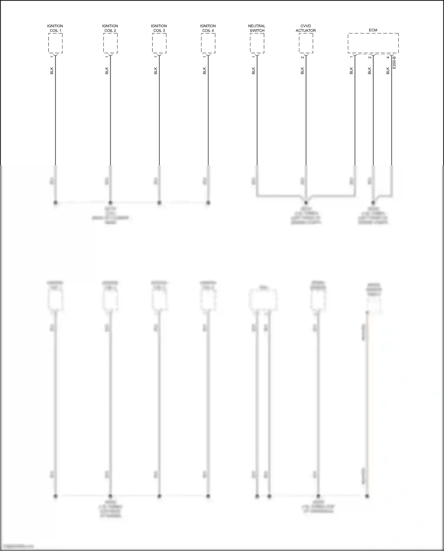 Wiring diagram speed sensor shield for Hyundai Elantra VII (2020-2024) (1 of 1)