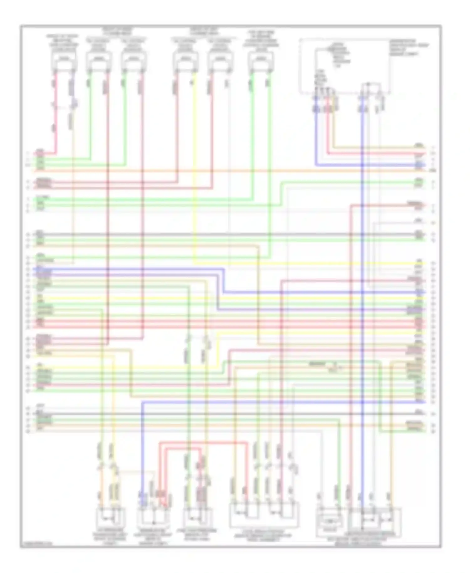 Equus Hyundai II facelift (2013-2016): Wiring diagram engine performance 5.0l (3 of 6)