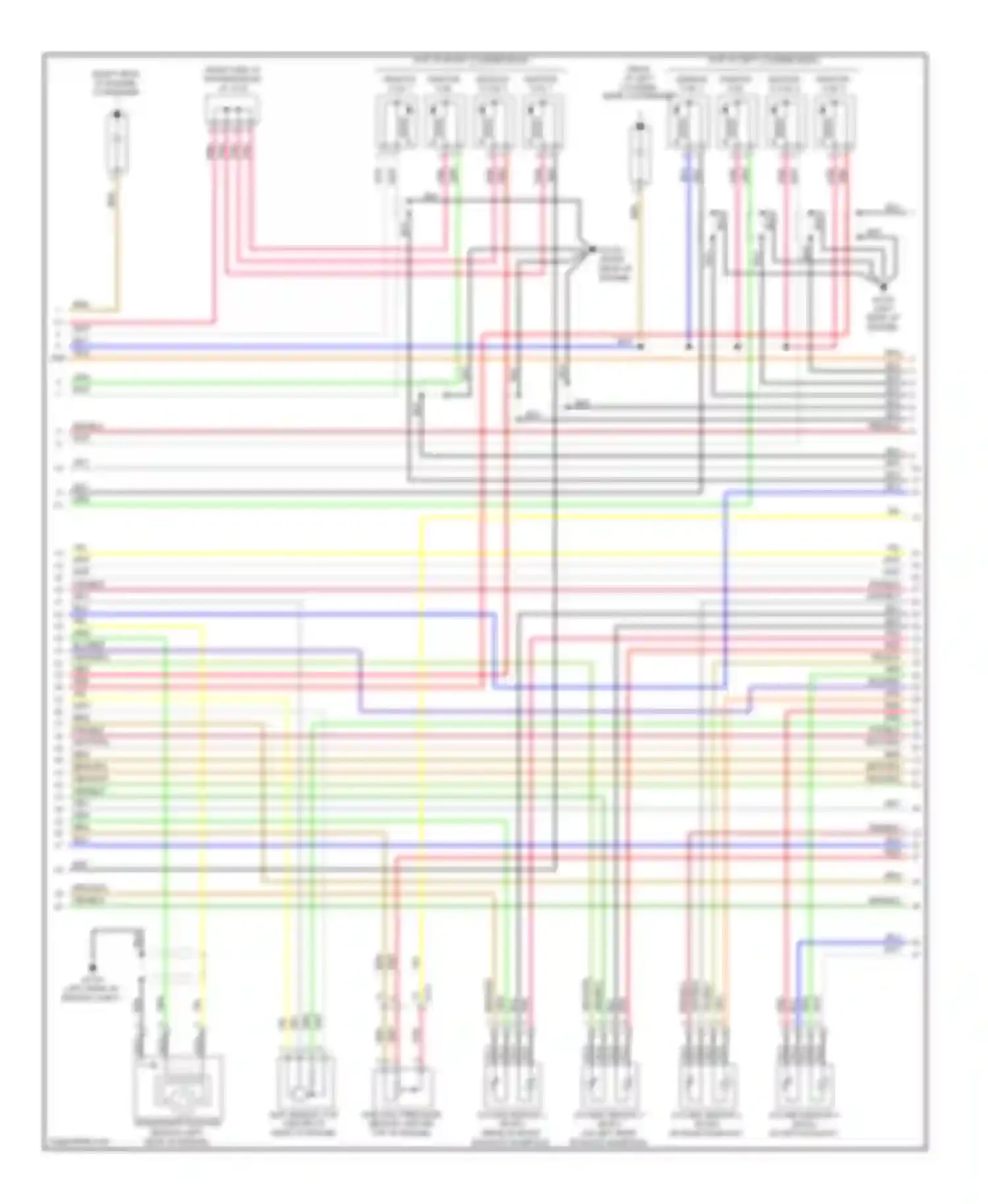 Equus Hyundai II facelift (2013-2016): Wiring diagram engine performance 5.0l (4 of 6)