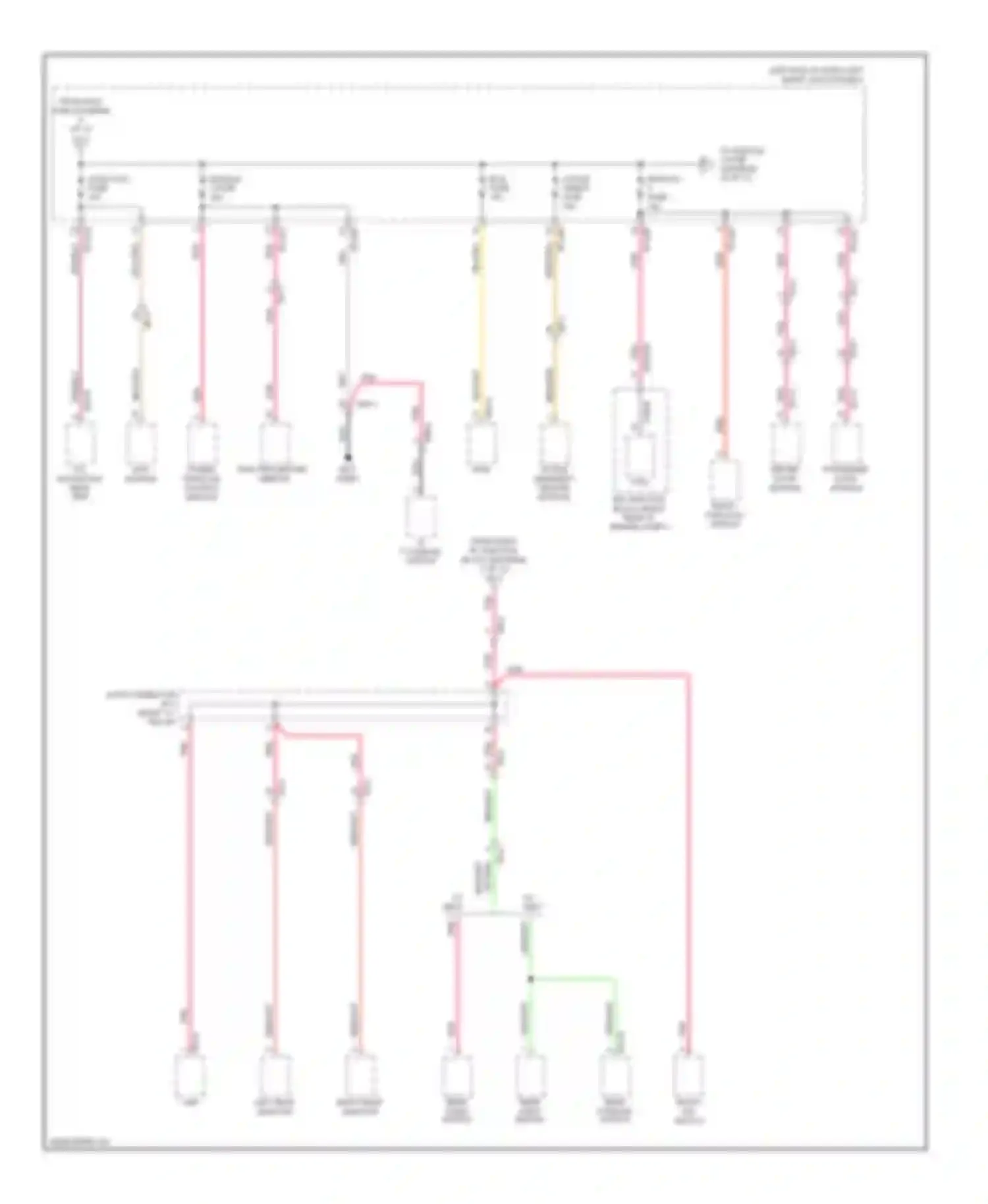 Equus Hyundai II facelift (2013-2016): Power distribution circuit (5 of 13)
