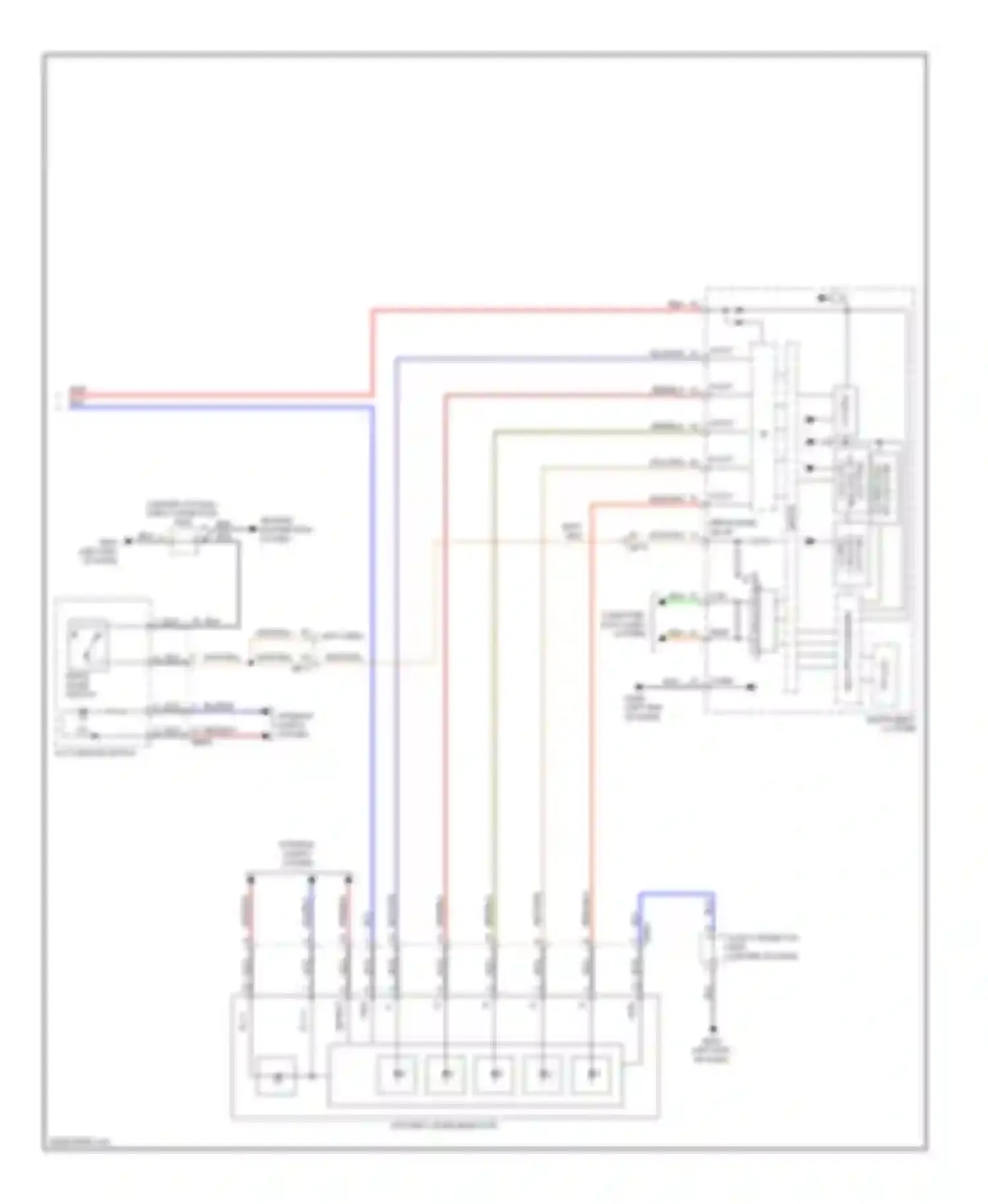 Equus Hyundai II facelift (2013-2016): Transmission circuit (3 of 3)